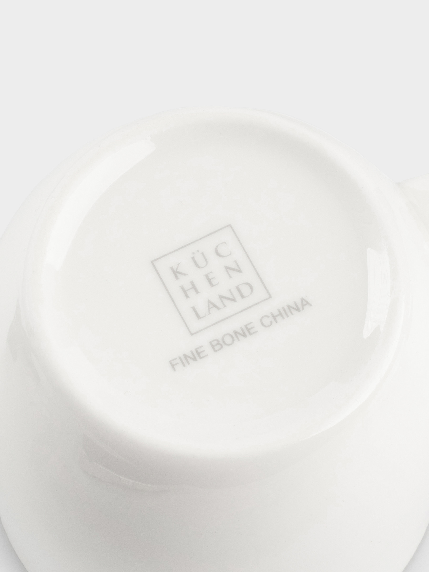 Mug, 370 ml, 4 pcs, porcelain F, white, Ideal silver, image-4