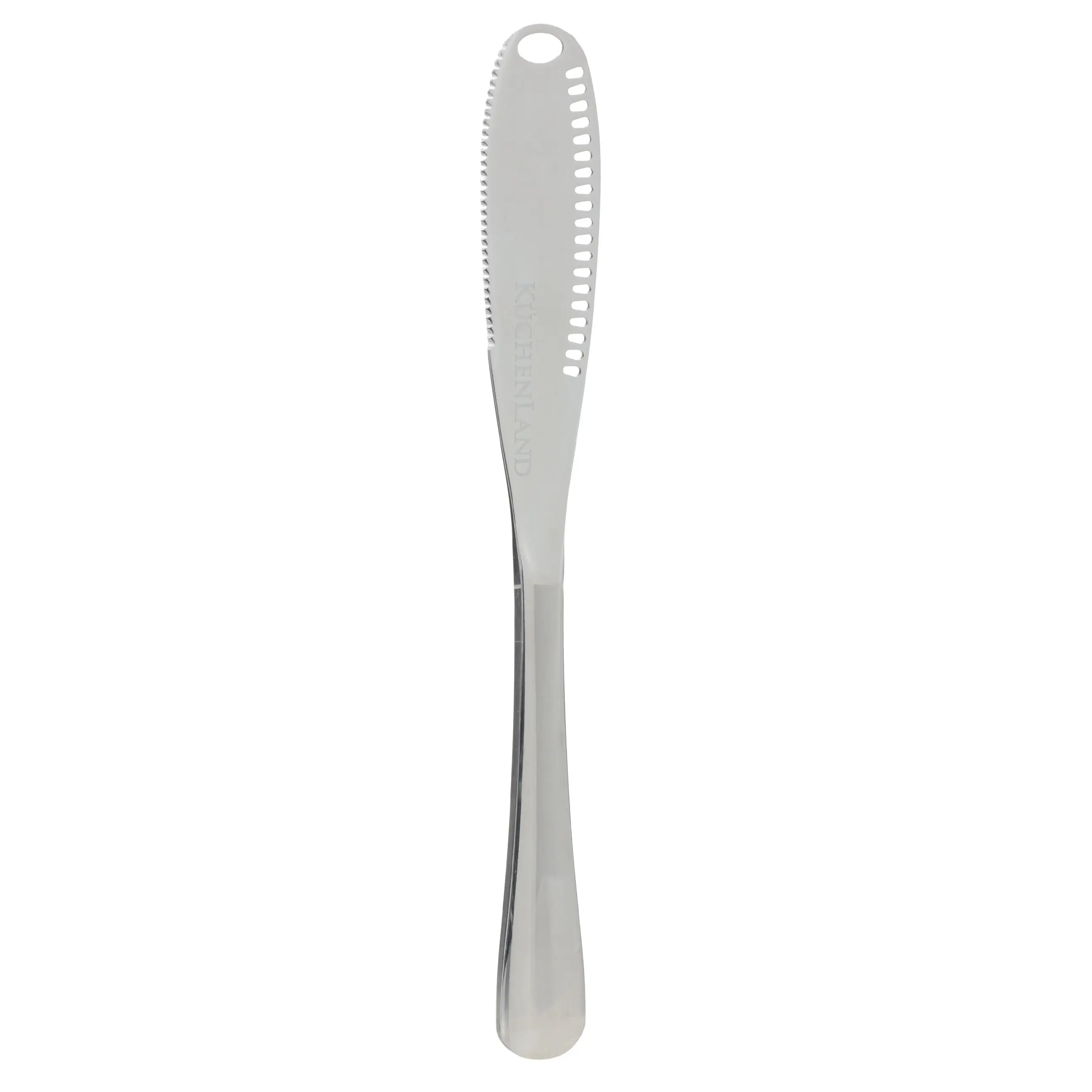 Butter knife, 20 cm, double-sided, steel, Classic, image-0