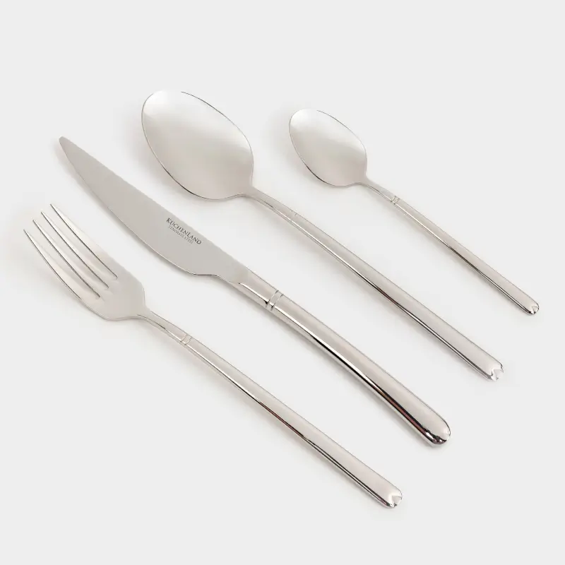 Silverware, 6 persons, 24 items, steel, Chicago, image-0