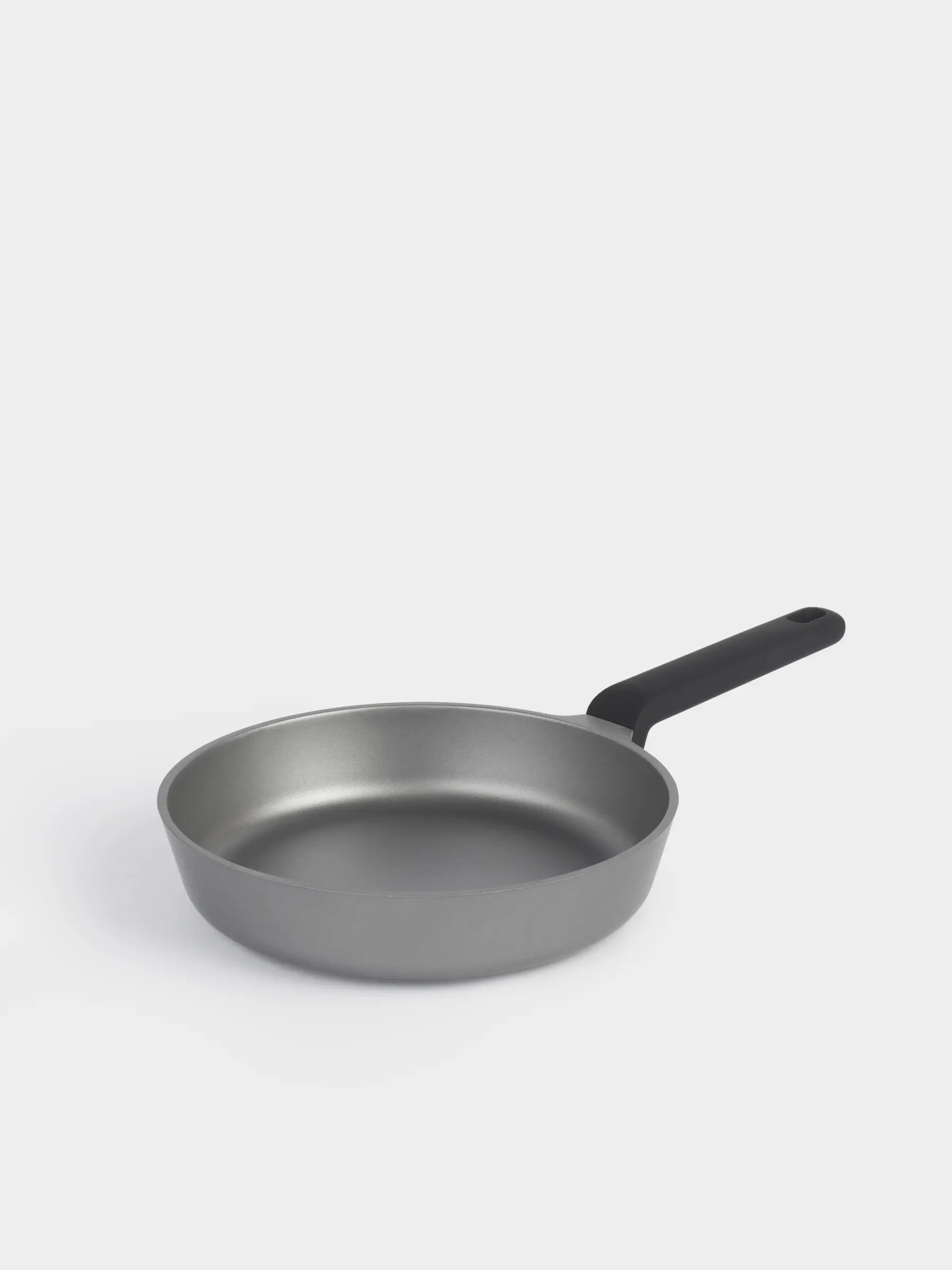 Frying pan, 24 cm, coated, aluminum, grey-black, Mintali
