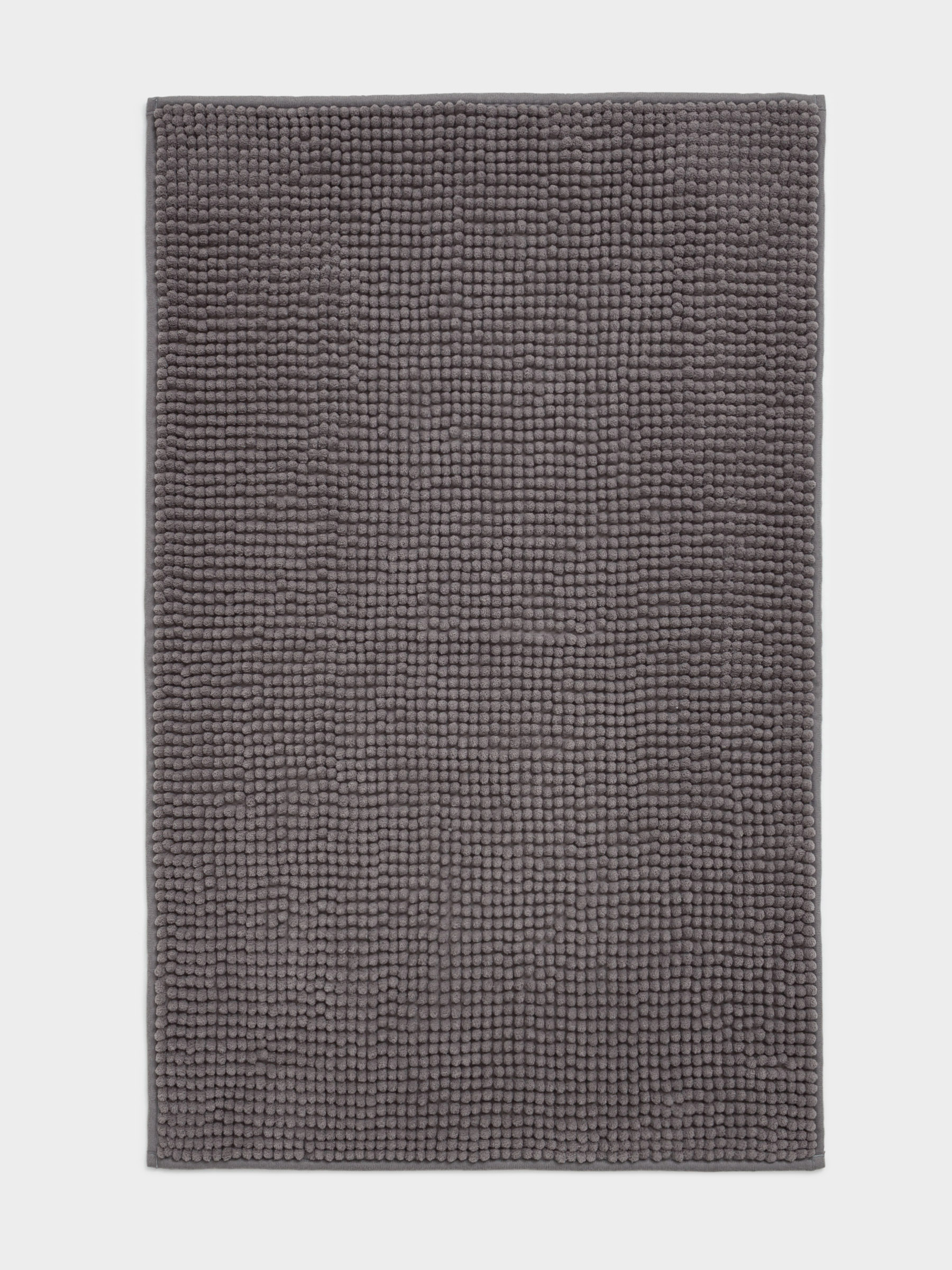 Mat, 50x80 cm, polyester, dark grey, Hillock, image-1