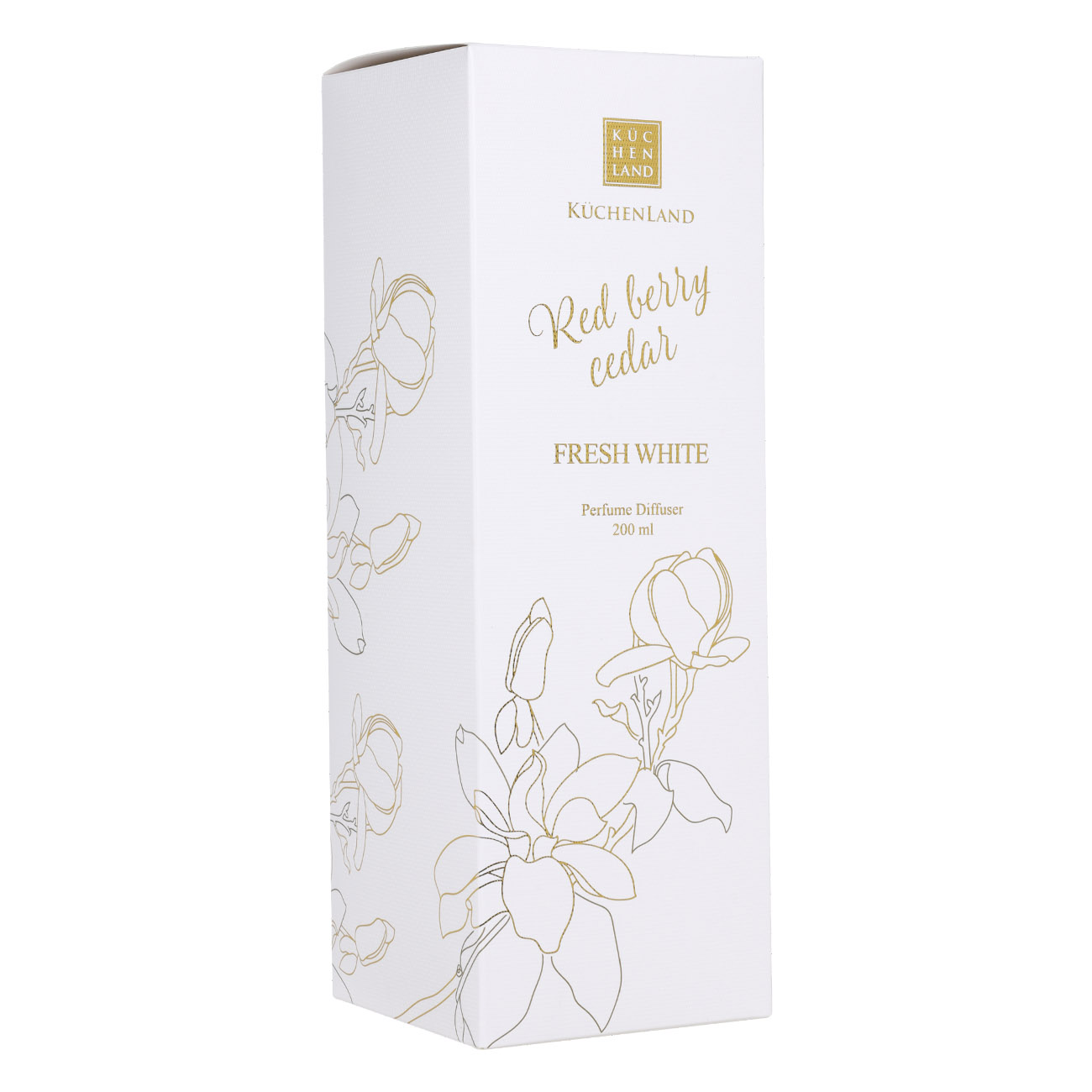 Aroma diffuser, 200 ml, Red berry cedar, Fresh white, image-1