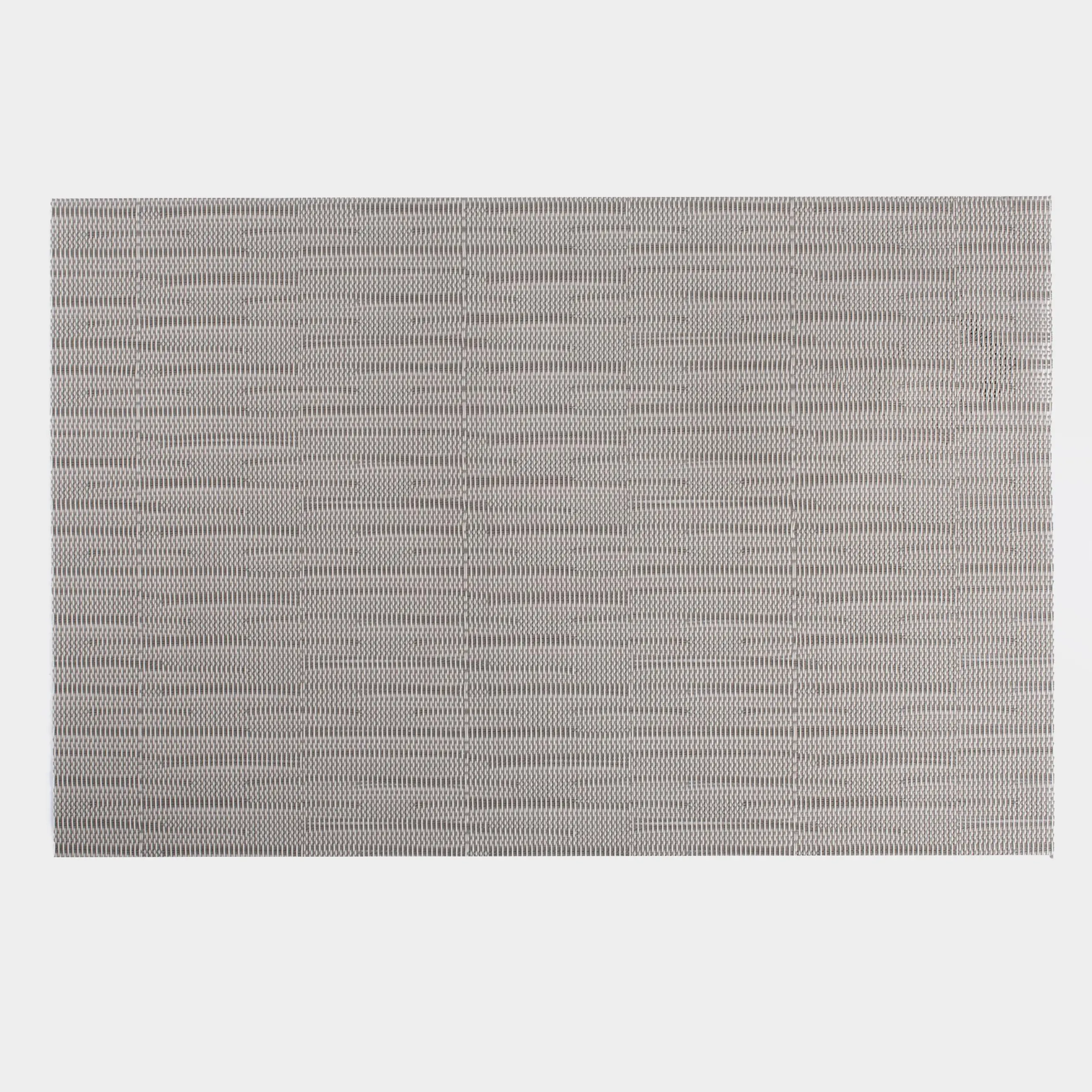 Placemat, 30x45 cm, PVC / polyester, rectangular, brown, Strokes, Solid
