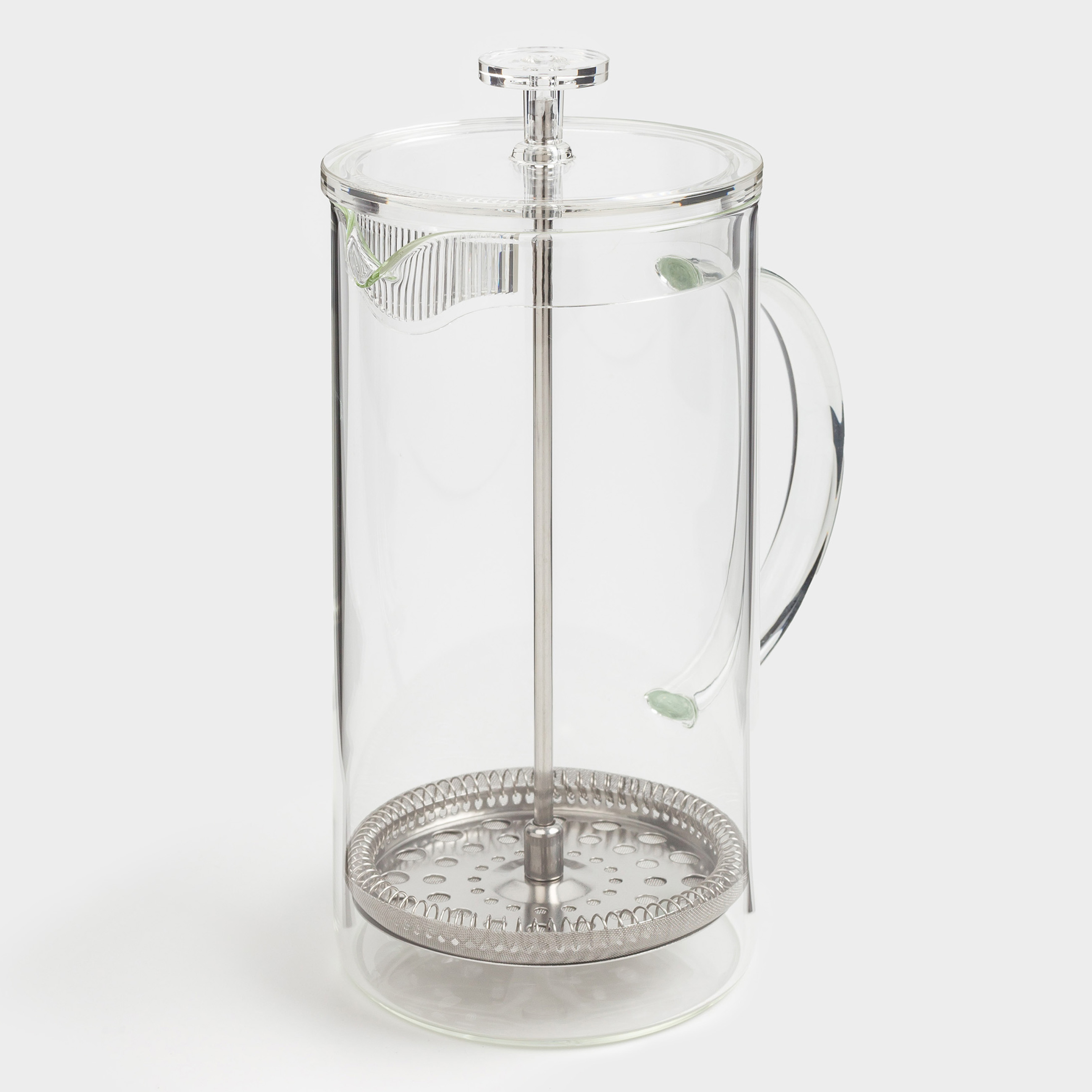 French press, 1 l, glass B / steel, Clear, image-2