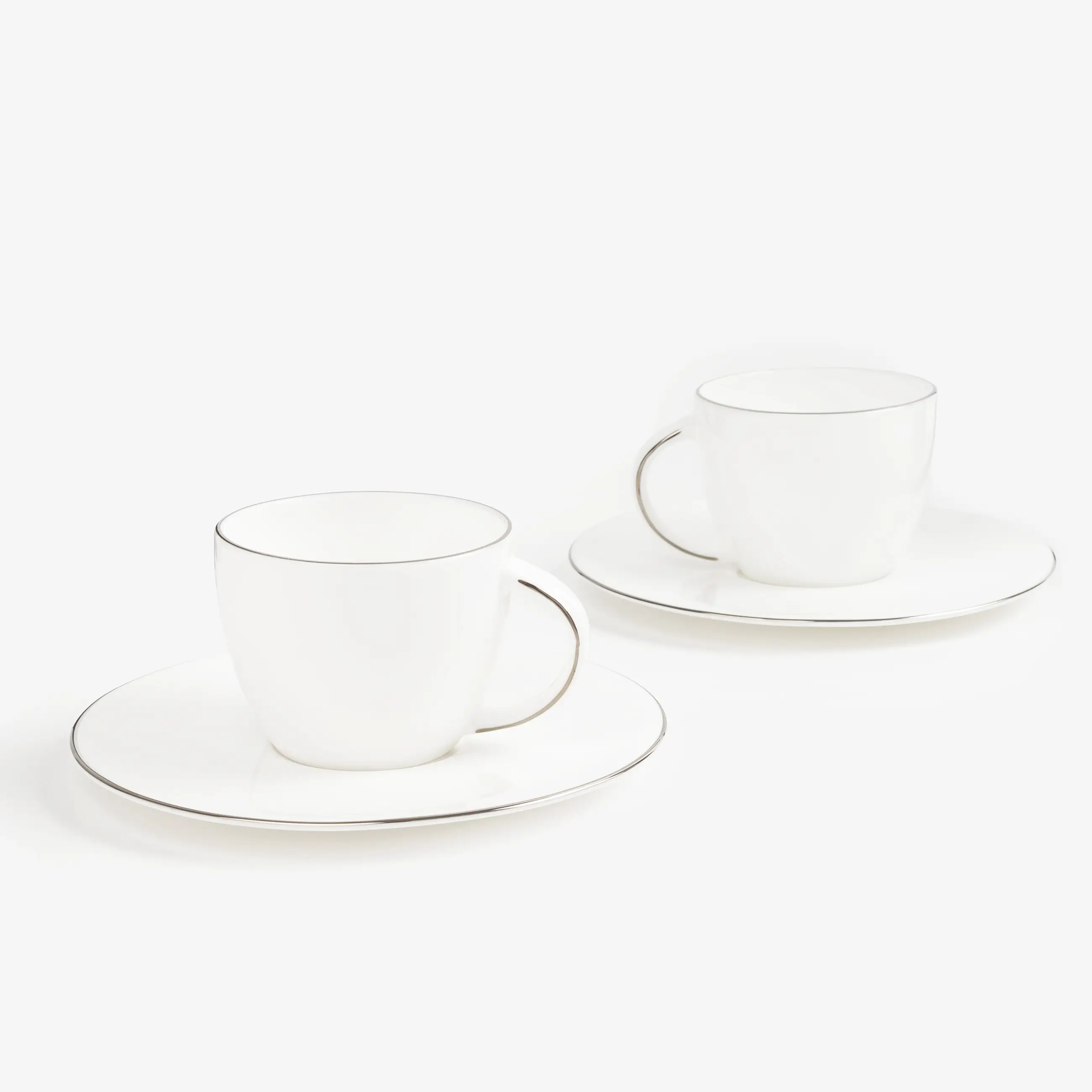 Coffee pair, 2 pers, 4 pr, 110 ml, porcelain F, Antarctica, image-0
