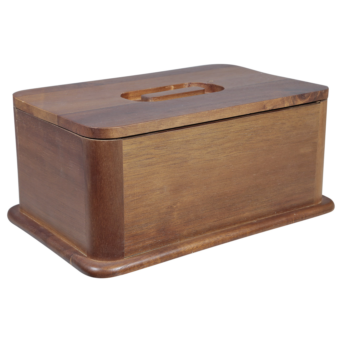 Bread box, 30x20x13 cm, wood, rectangular, Noble tree