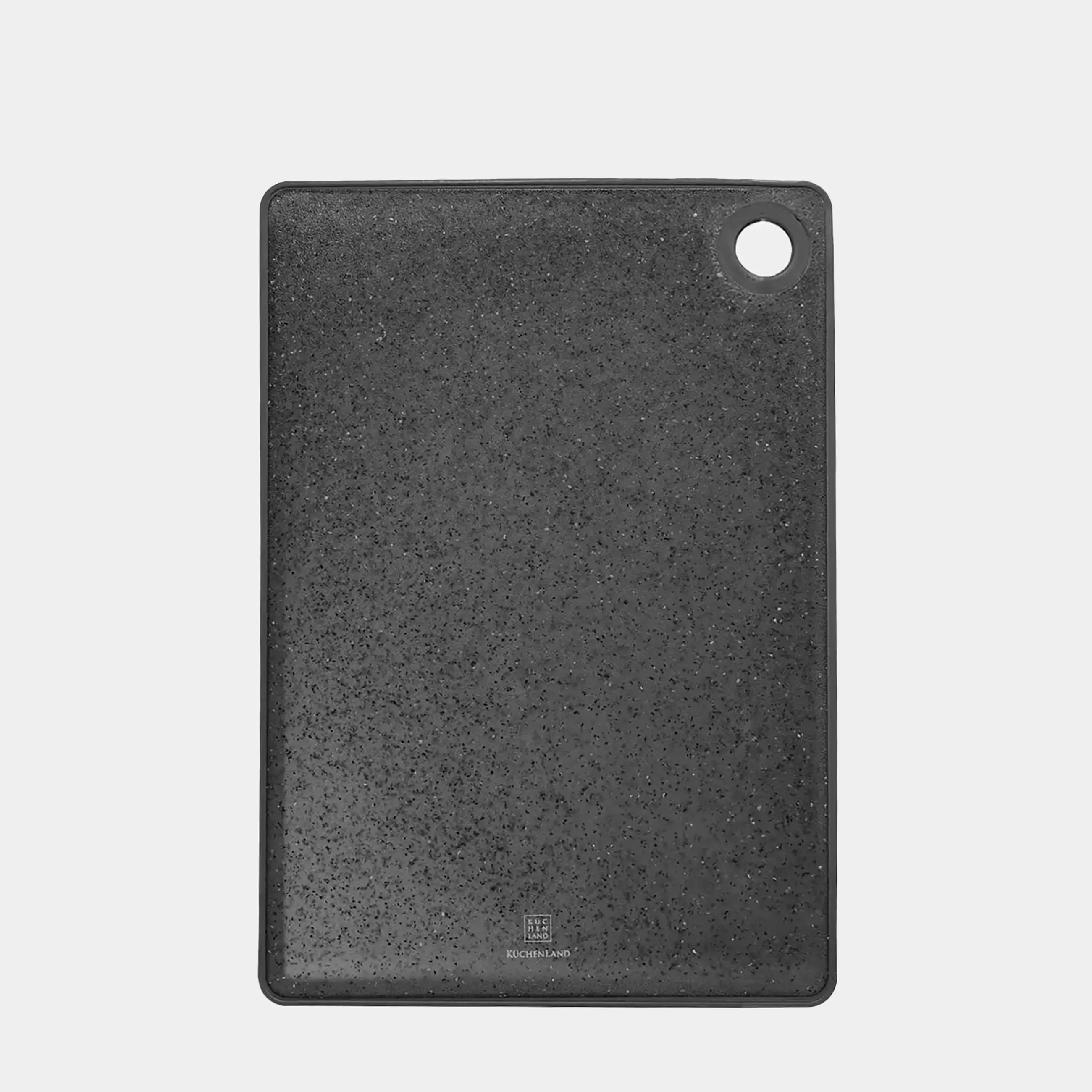 Cutting board, 27x21 cm, plastic / rubber, black marble, Speck