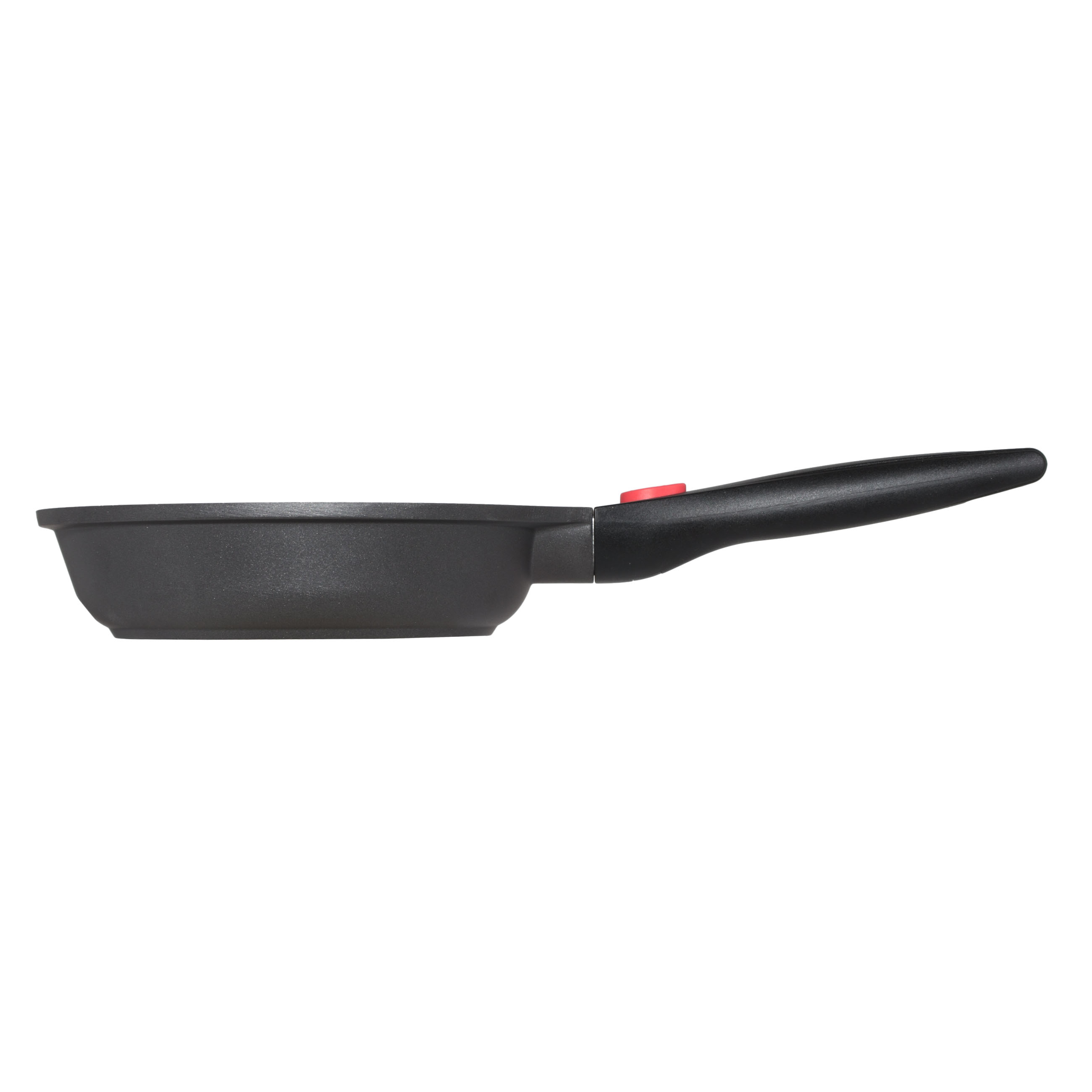 Frying pan, 20 cm, removable handle, coated, aluminum, Solution Red 2