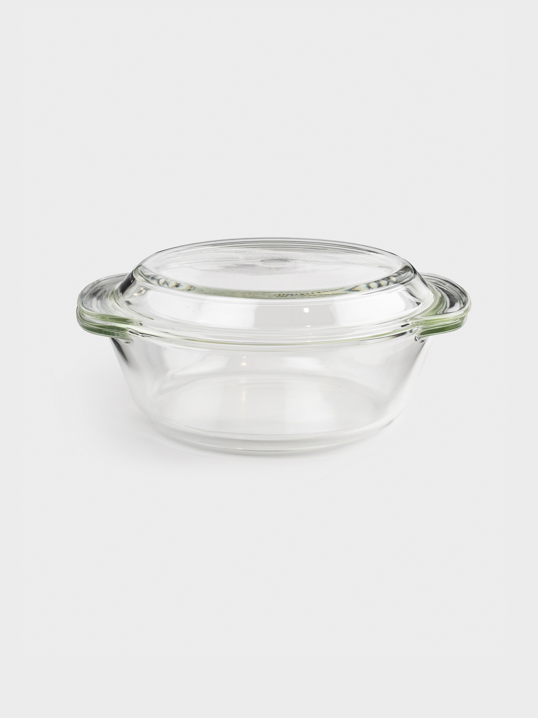 Baking dish, 22 cm, 1,5 l, with lid, Glass T, round, Cook, image-0
