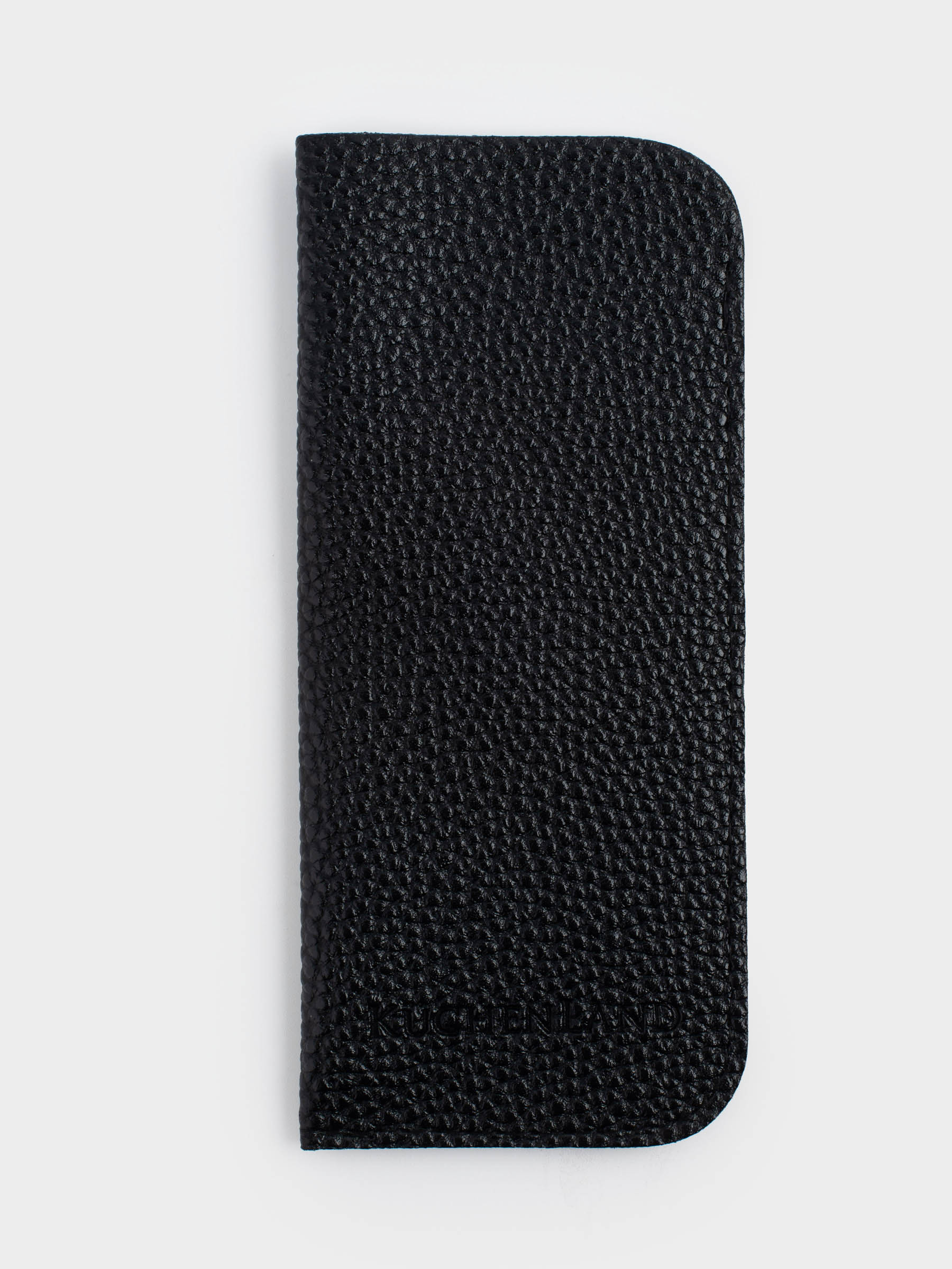 Eyeglass case, 18x8 cm, PU leather, Black, Memo, image-0