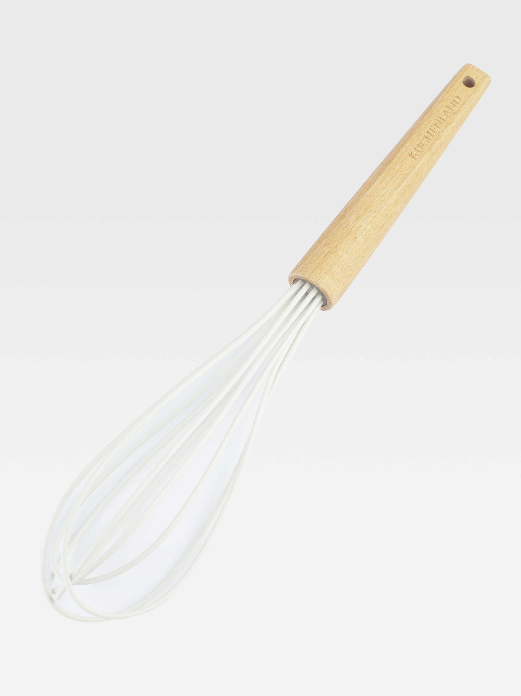 Whisk, 31 cm, silicone / wood, beige, Provence, image-1