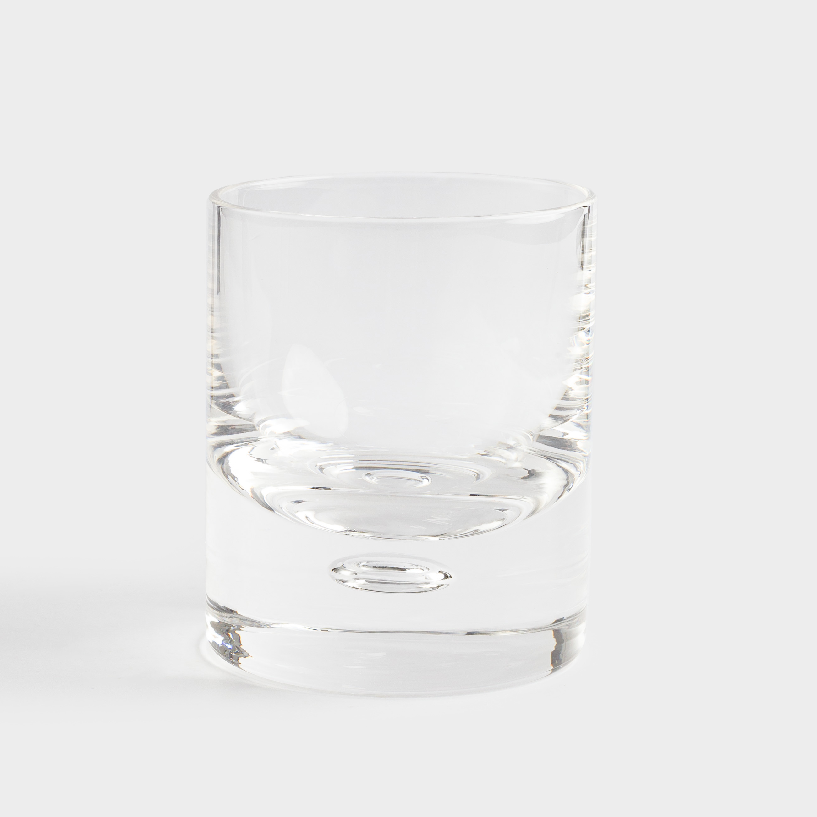 Drinking glass, 9 cm, 240 ml, 2 pcs, glass, Bubble, Dew, image-1