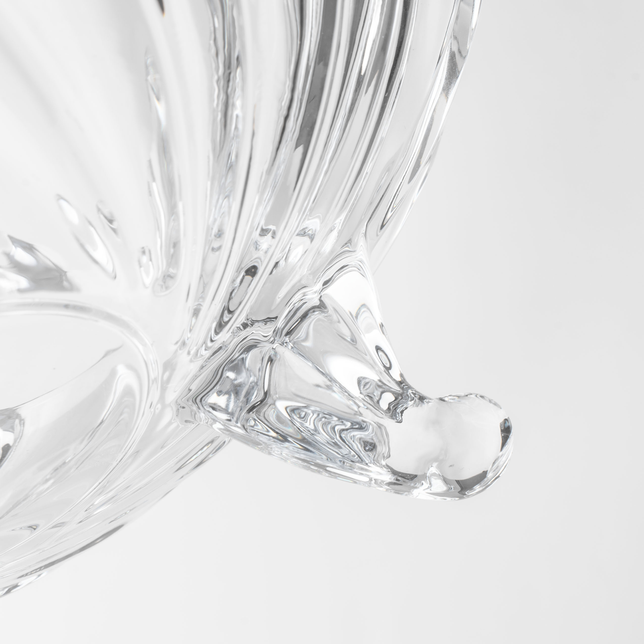 Salad bowl on legs, 23x9 cm, 830 ml, glass R, Torsido