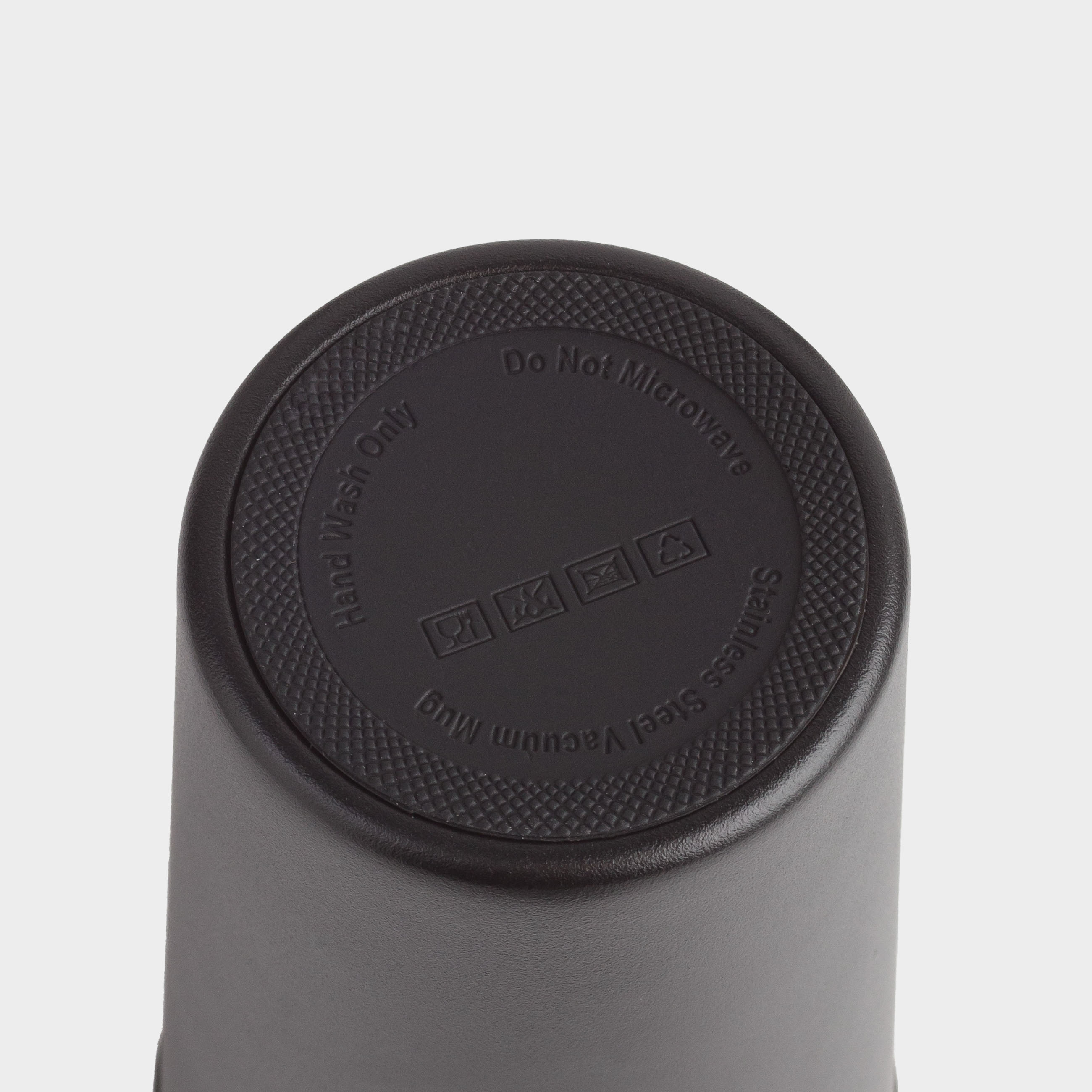 Thermo mug, 450 ml, steel / plastic, black, Eagle, Coffee time