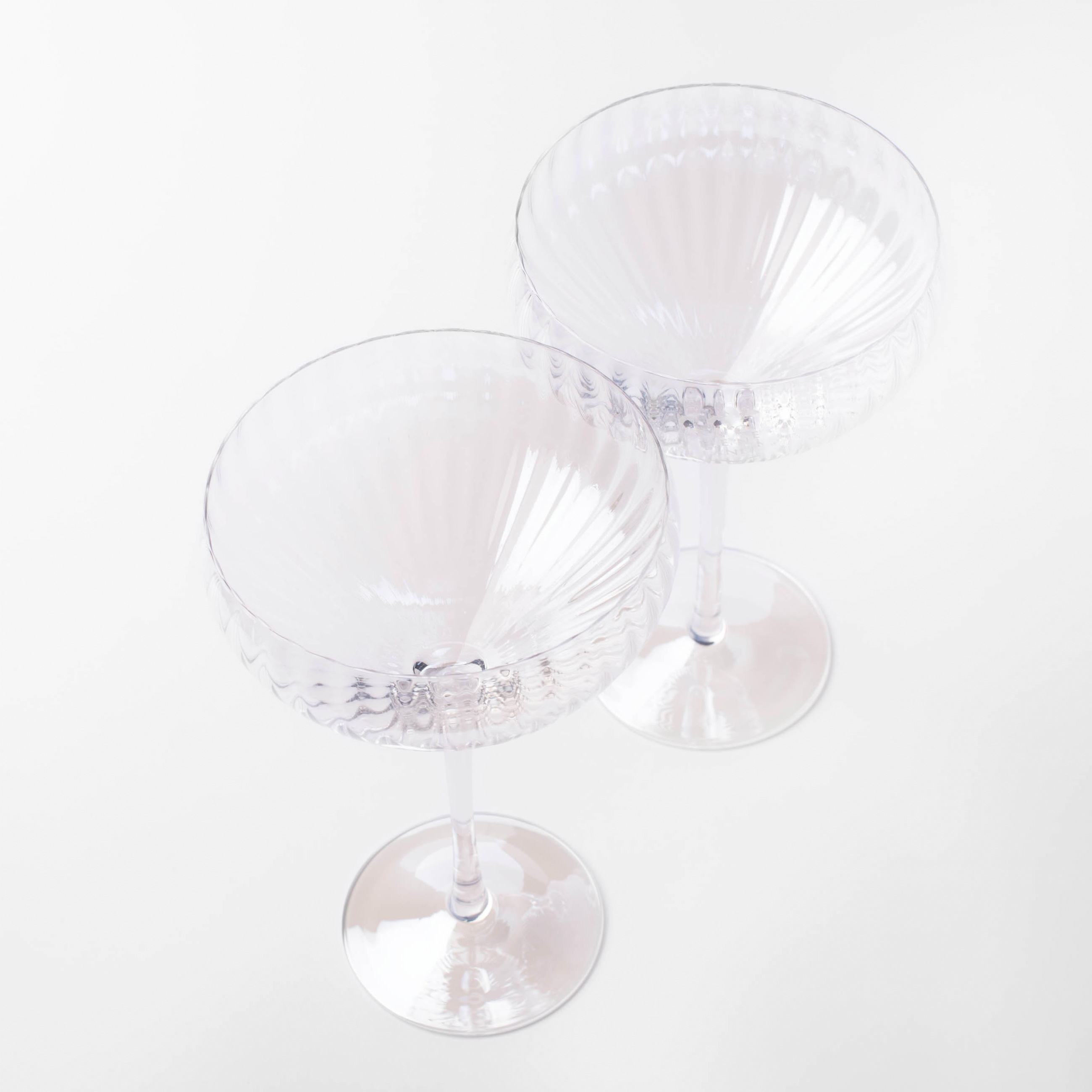 Drinking glass, 320 ml, 2 pcs, glass, mother-of-pearl, Lombardy polar, image-1