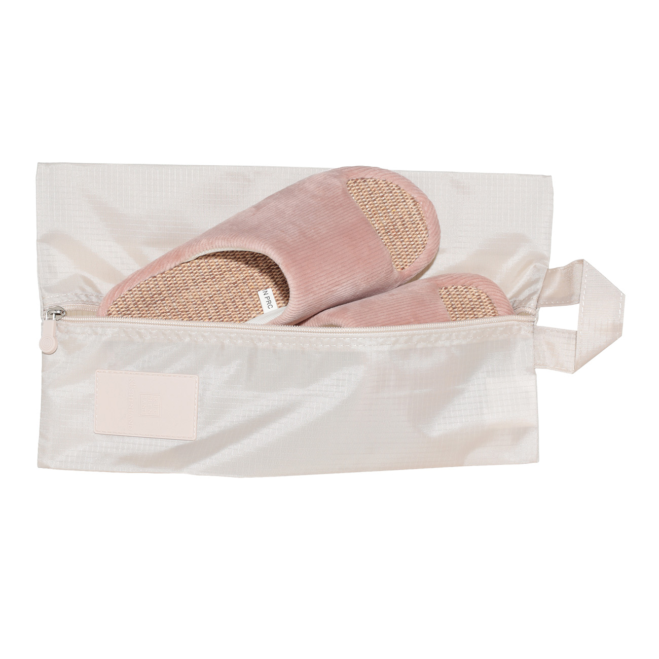 Travel organizer set, Set of 3, polyester, beige, Easy Travel