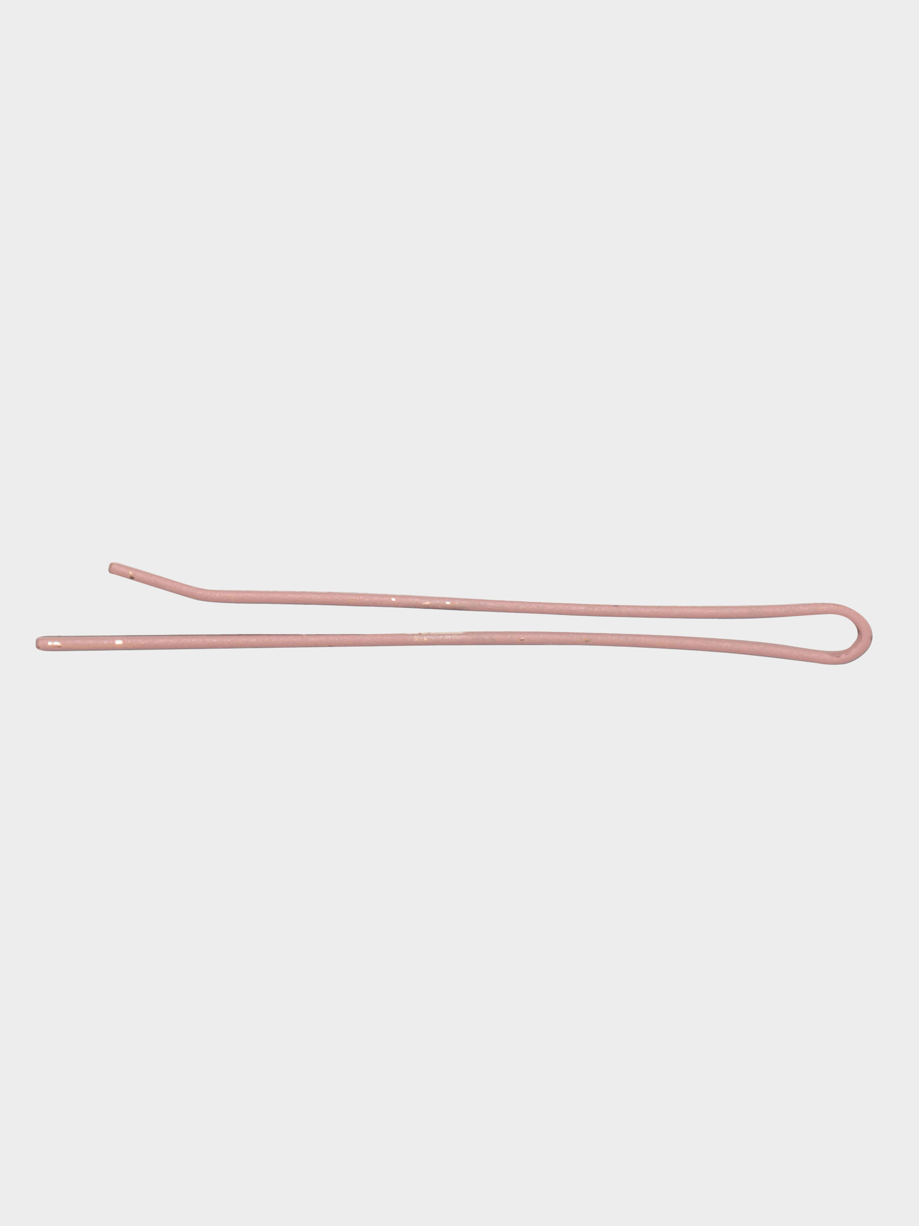 Hair clip, 8 cm, 8 pcs, metal, mix, Invisible, Basic
