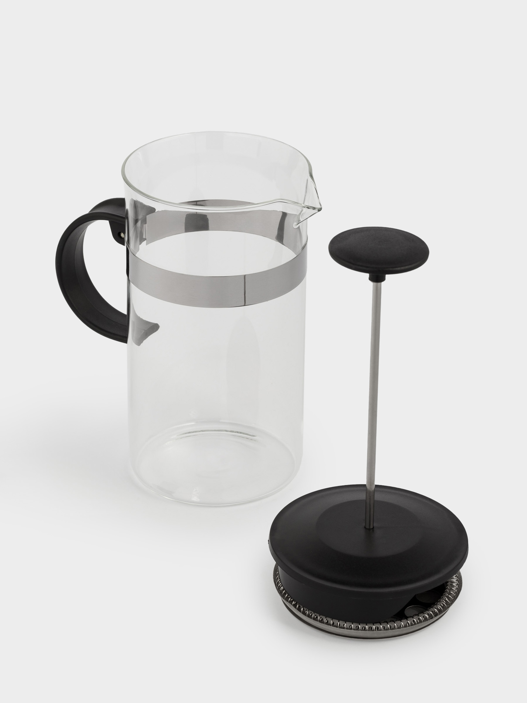French press, 1 l, used glass / steel, Flavor, image-4