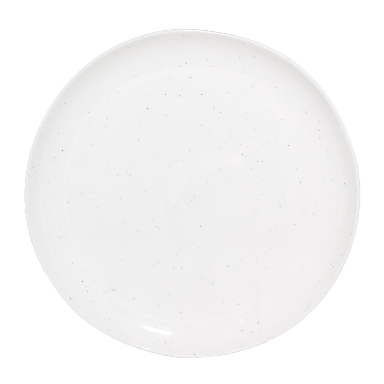 Dining set, 6 pers, 18 pr, porcelain N, milk, Dots, Boho