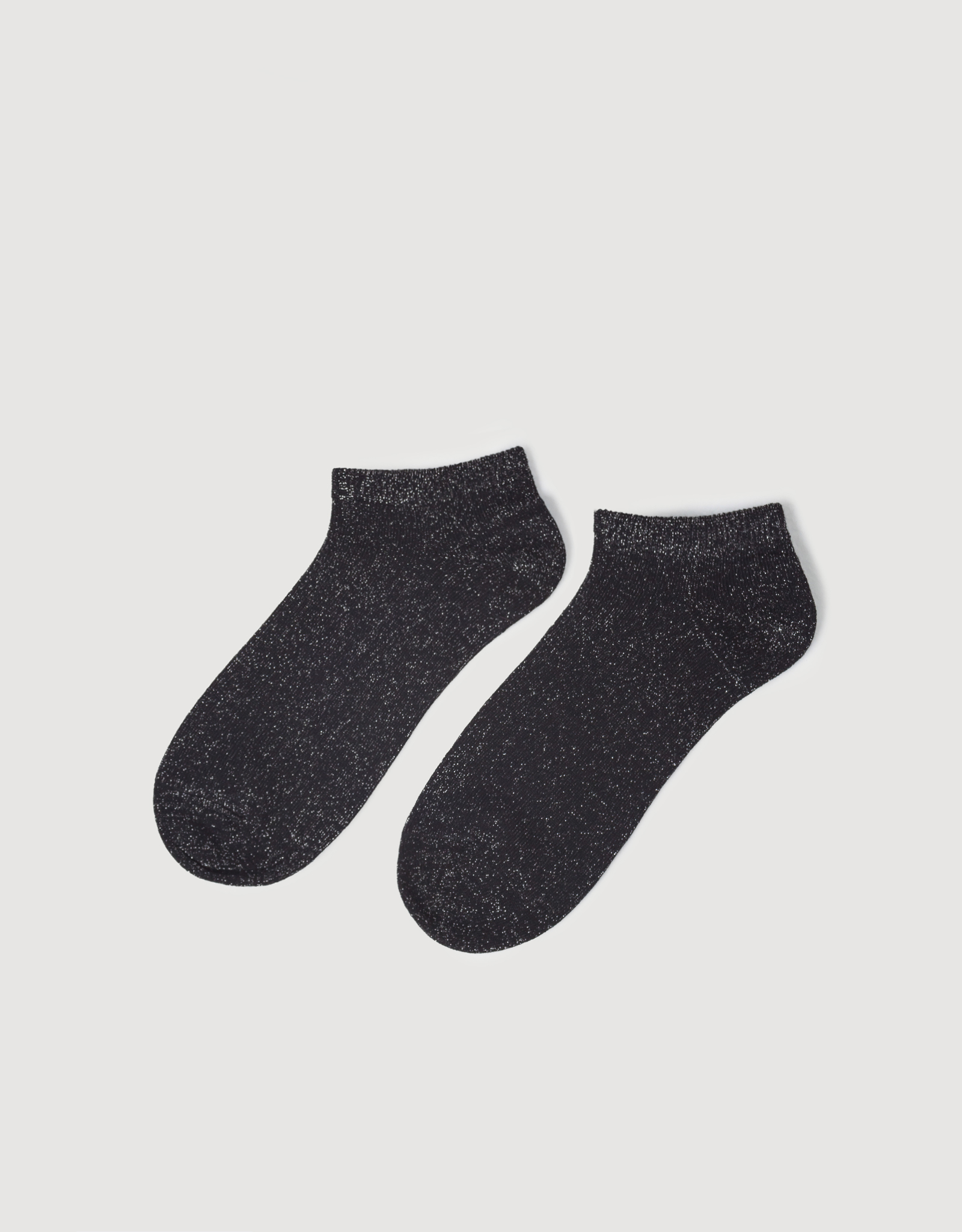 Women's socks, p. 36-38, cotton / polyester, black, Glint