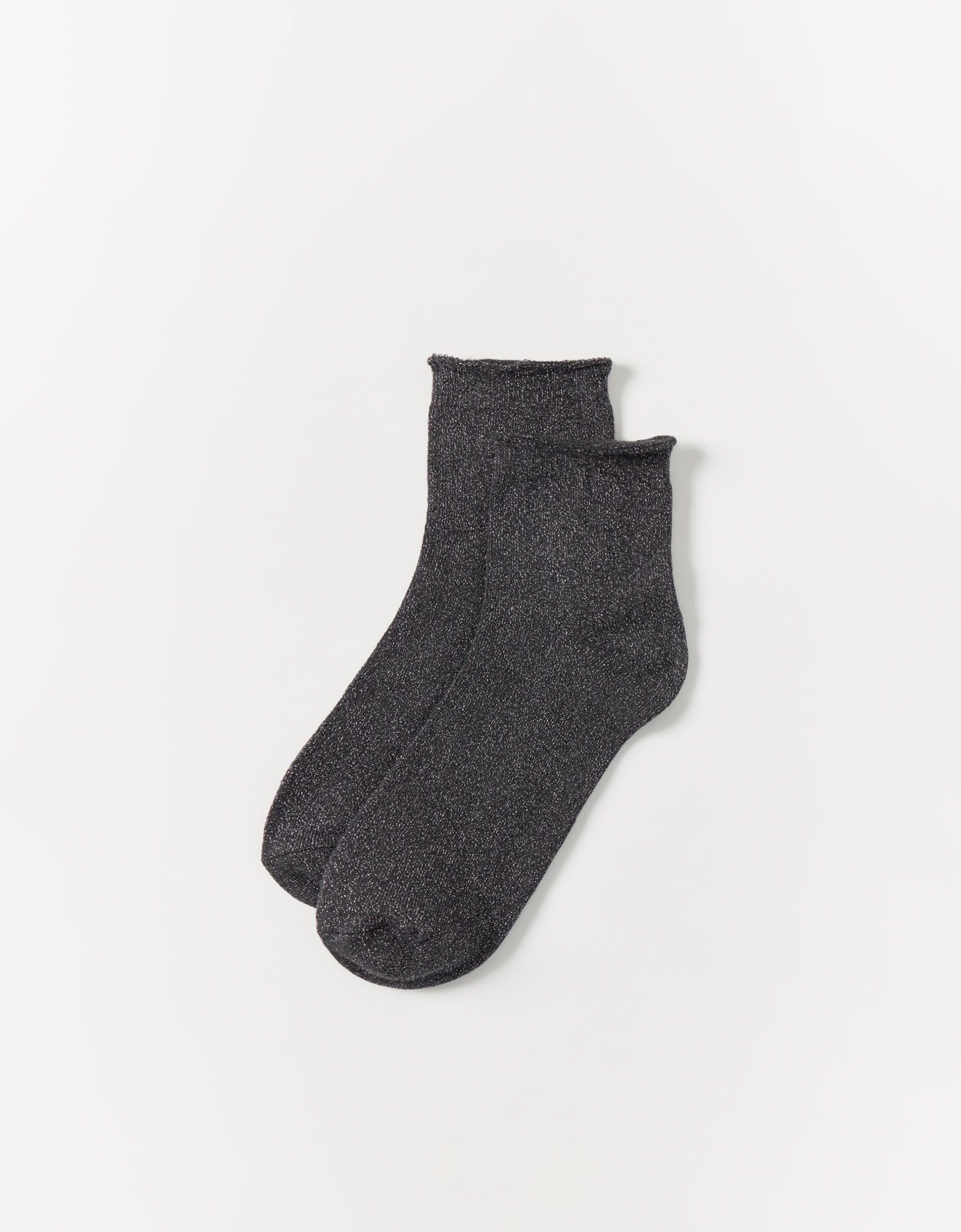 Women's socks, size 36-38, cotton / polyester, graphite, Glint, image-2