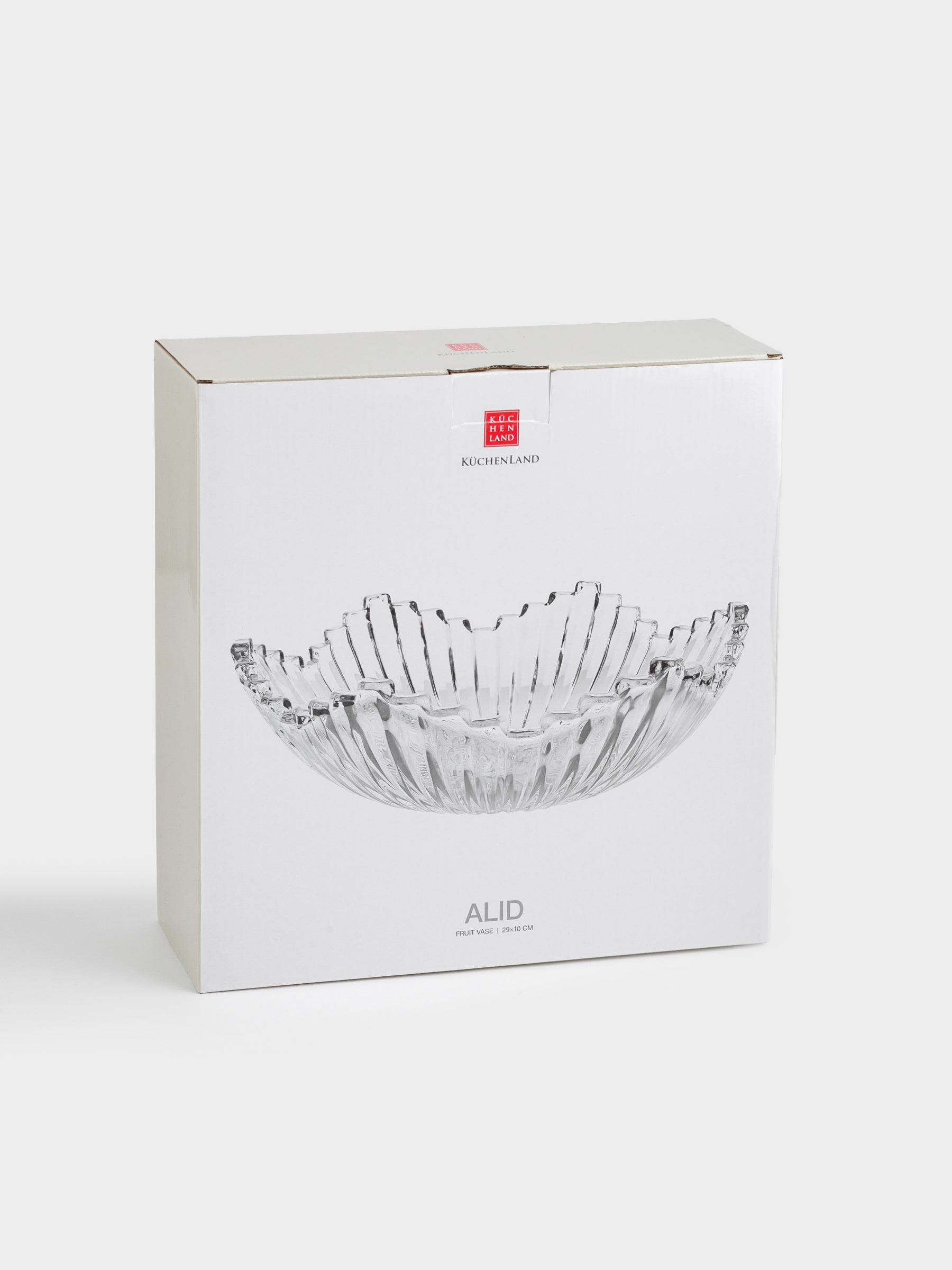 Fruit bowl, 29x10 cm, glass R, Alid, image-4