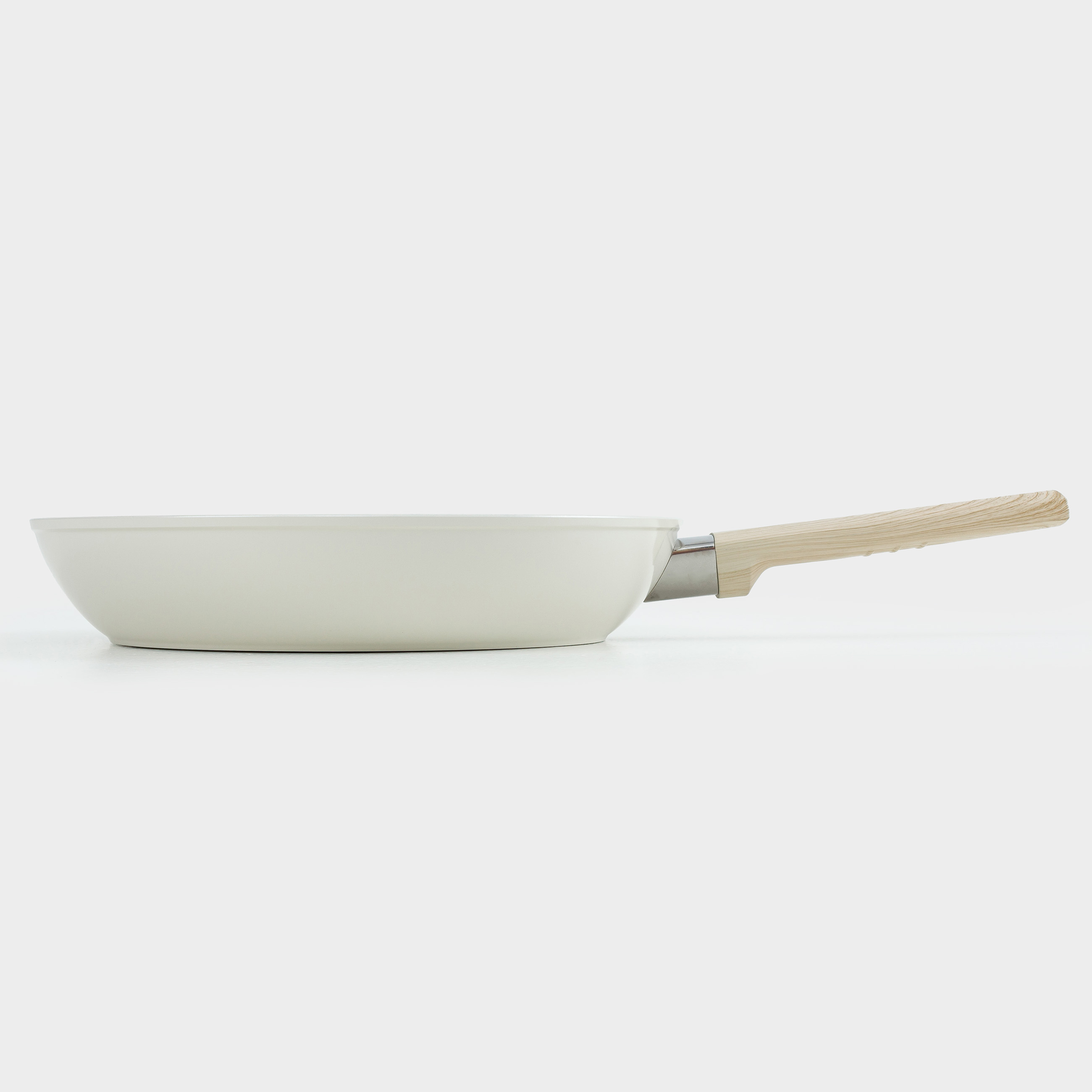 Frying pan, 28 cm, coated, aluminum, milk, Sentimentality