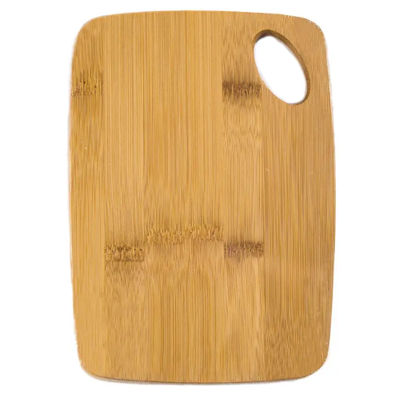 Cutting board, 35х25 cm, rectangular, rounded, bamboo, Bamboo