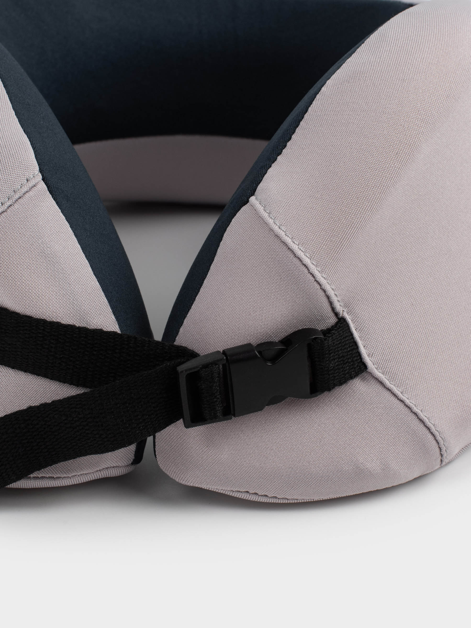 Travel pillow, 27 cm, polyester, beige-black, Travel comfort, image-5