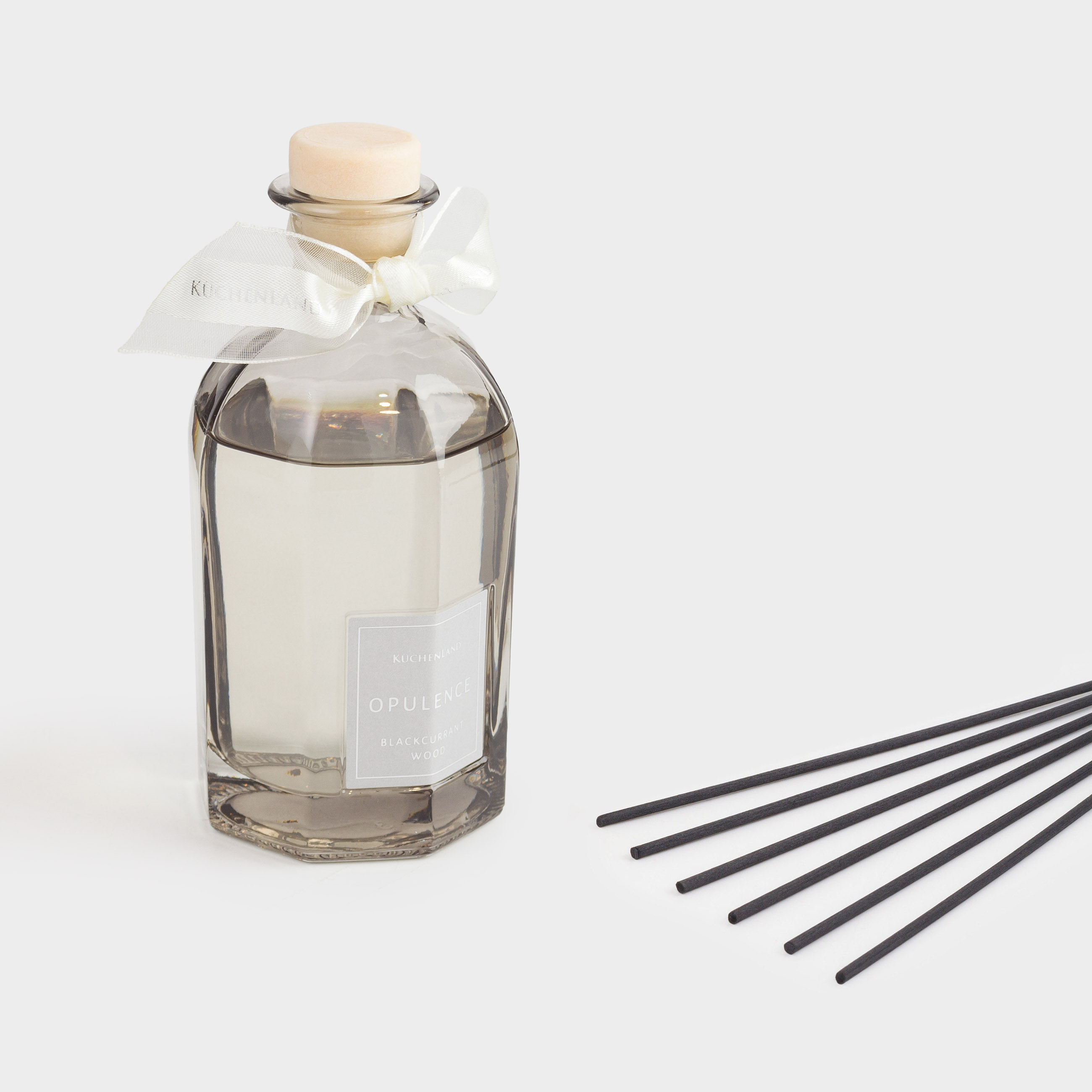 Aroma diffuser, 120 ml, gray, blackcurrant Wood, Opulence