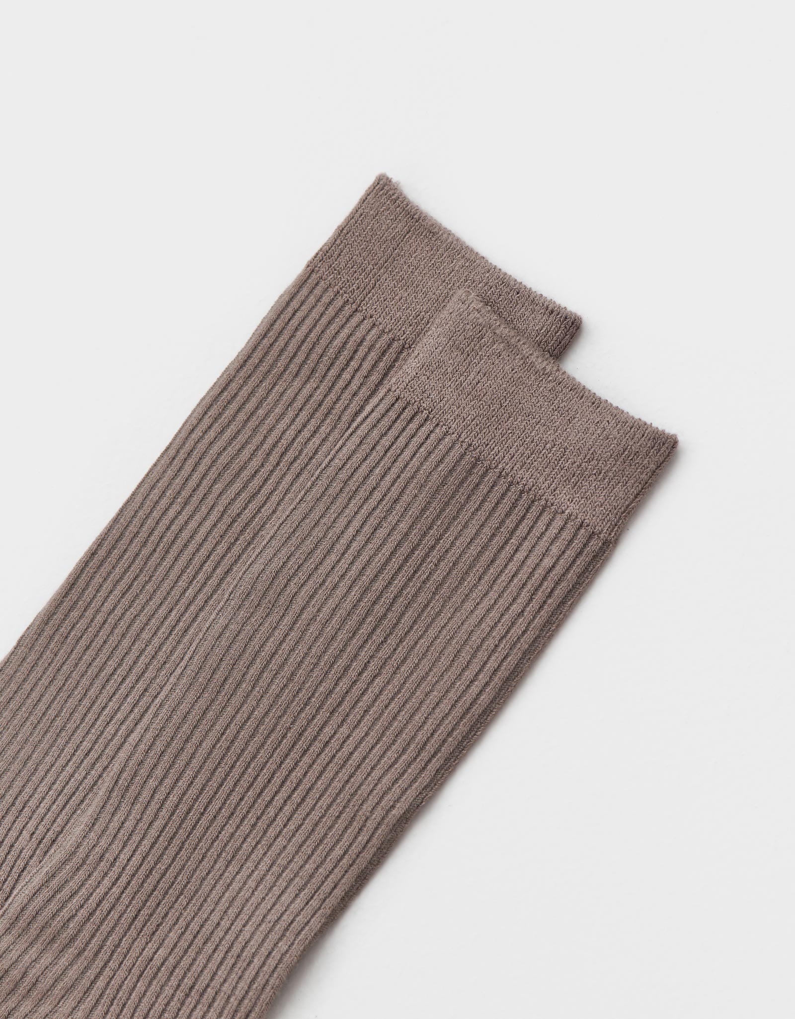 Women's socks, size 36-38, ribbed, bamboo / polyester, sand, Heddy