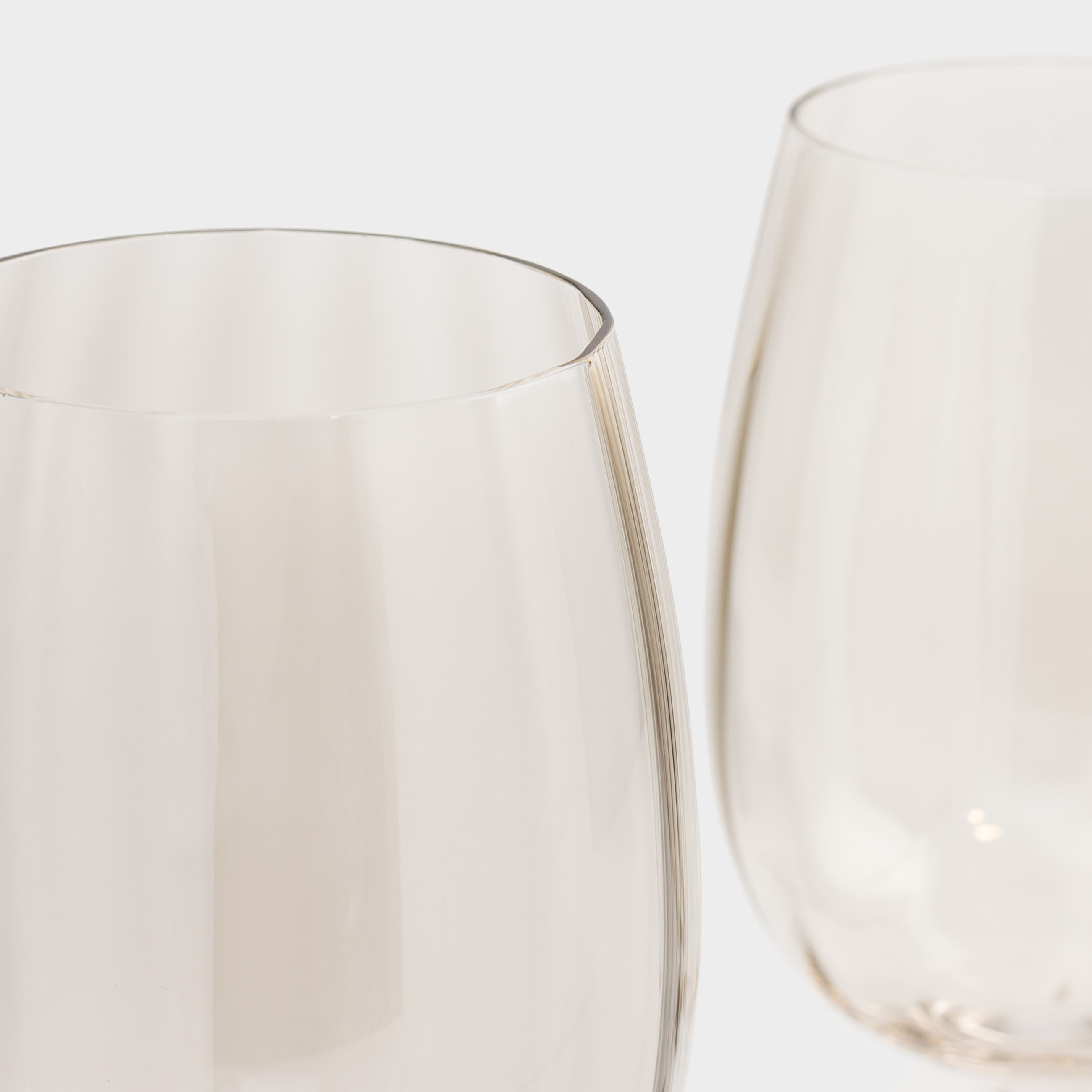 Wine glass, 470 ml, 2 pcs, glass, grey, Filo R color, image-5