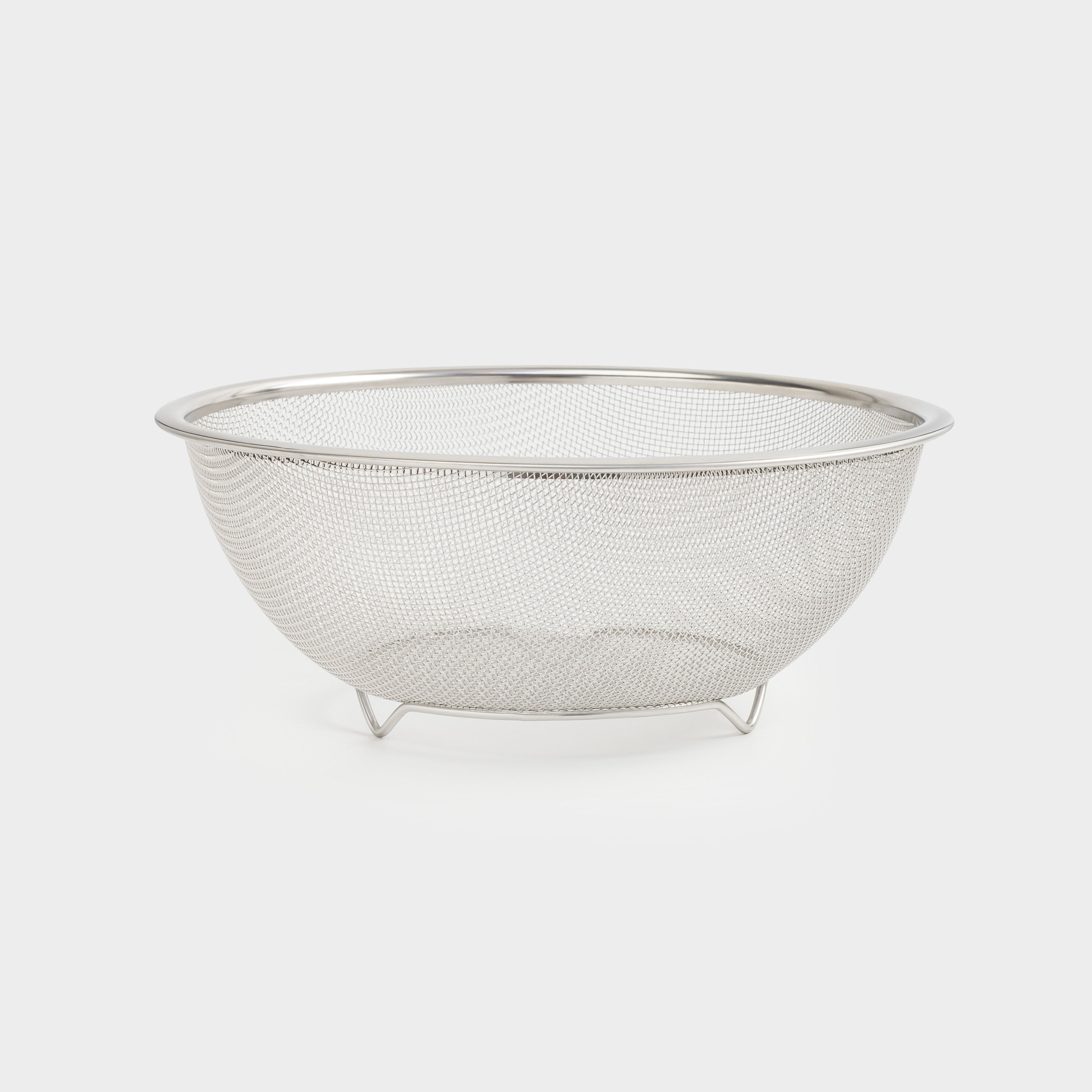 Set of bowl and colander, 22 cm, 2 pr, steel, Classic, image-2