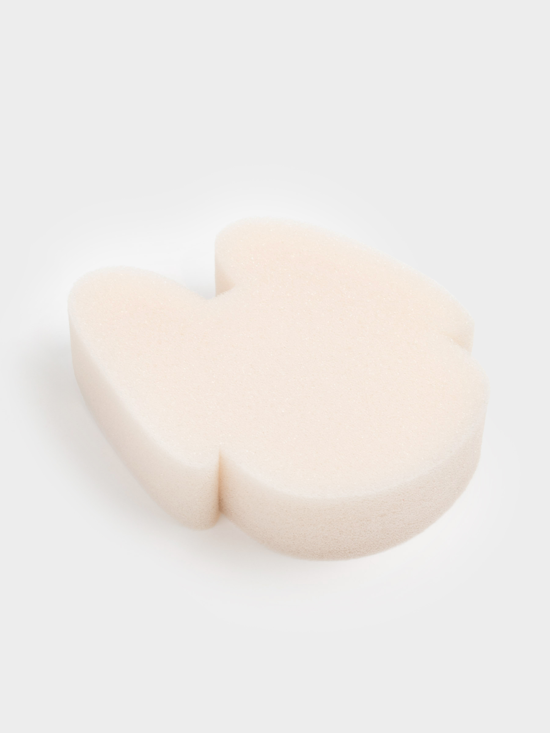 Body sponge, 12 cm, Children's, polyurethane, Beige, Rabbit, Childhood, image-1