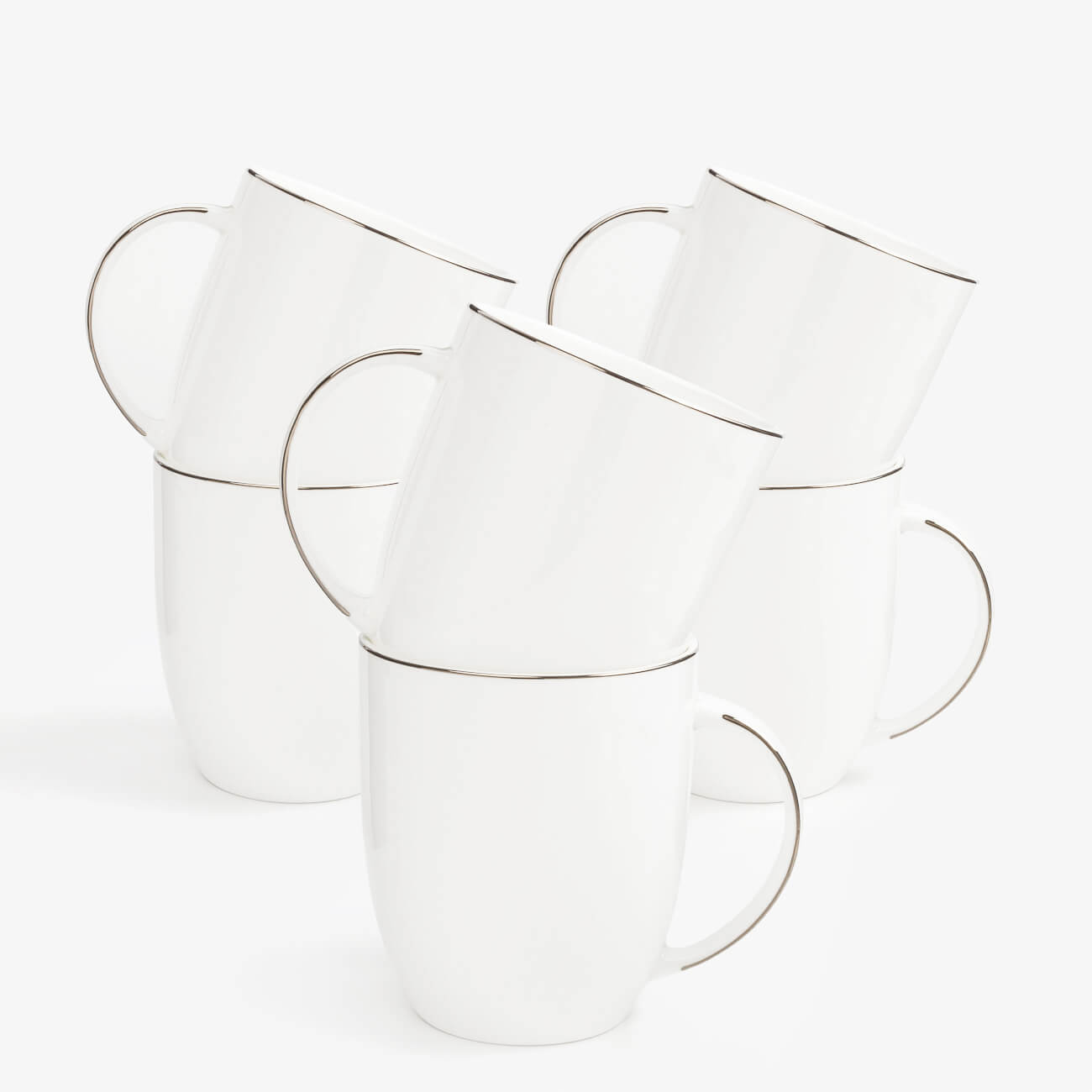 Mug, 400 ml, 6 pcs, porcelain F, Antarctica