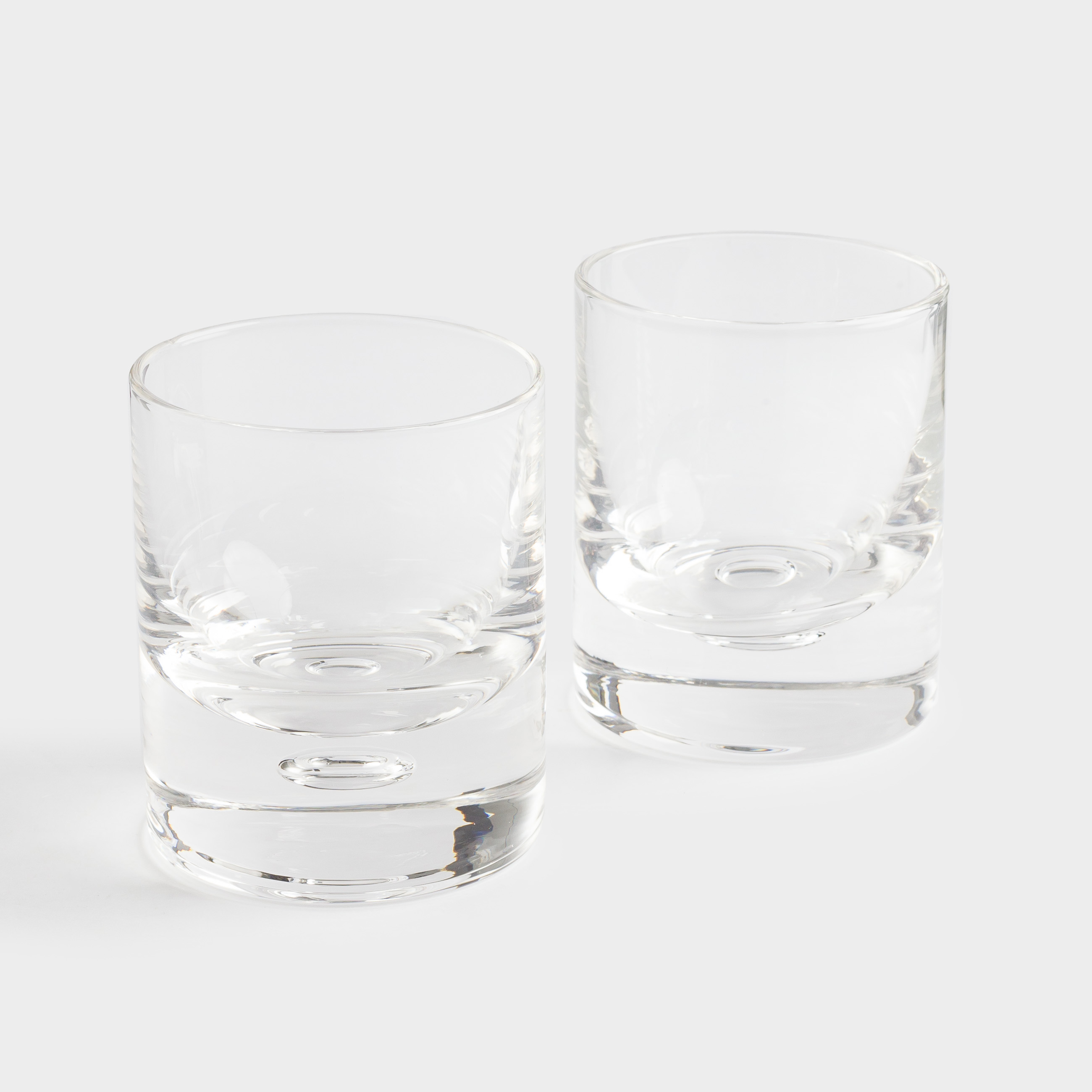 Drinking glass, 9 cm, 240 ml, 2 pcs, glass, Bubble, Dew, image-5
