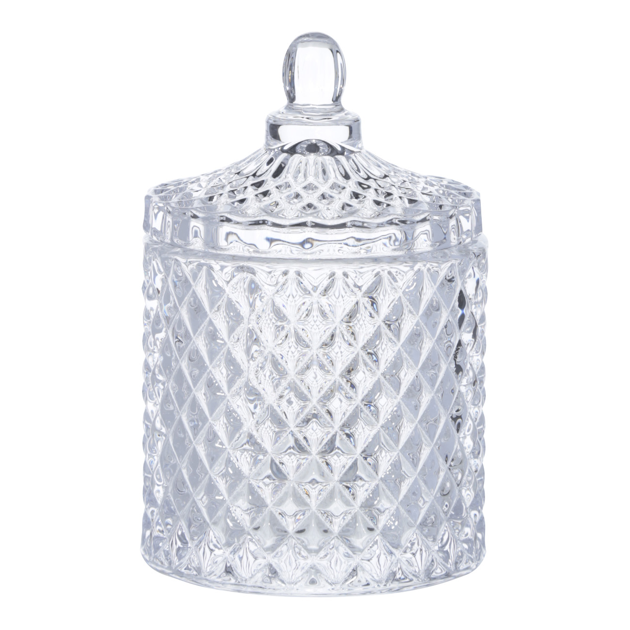 Bathroom set, 3 pr, glass / plastic, Naiad