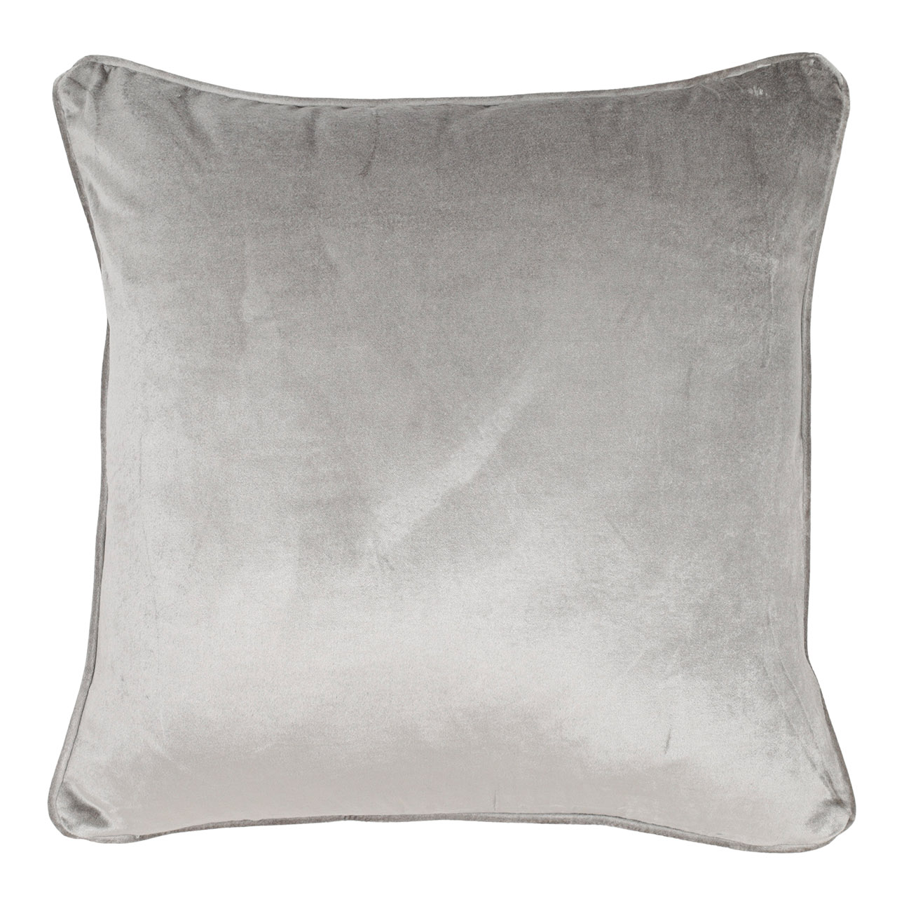 Decorative pillow, 50x50 cm, corduroy / beads, beige-gray, Bugs, Bugs, image-1