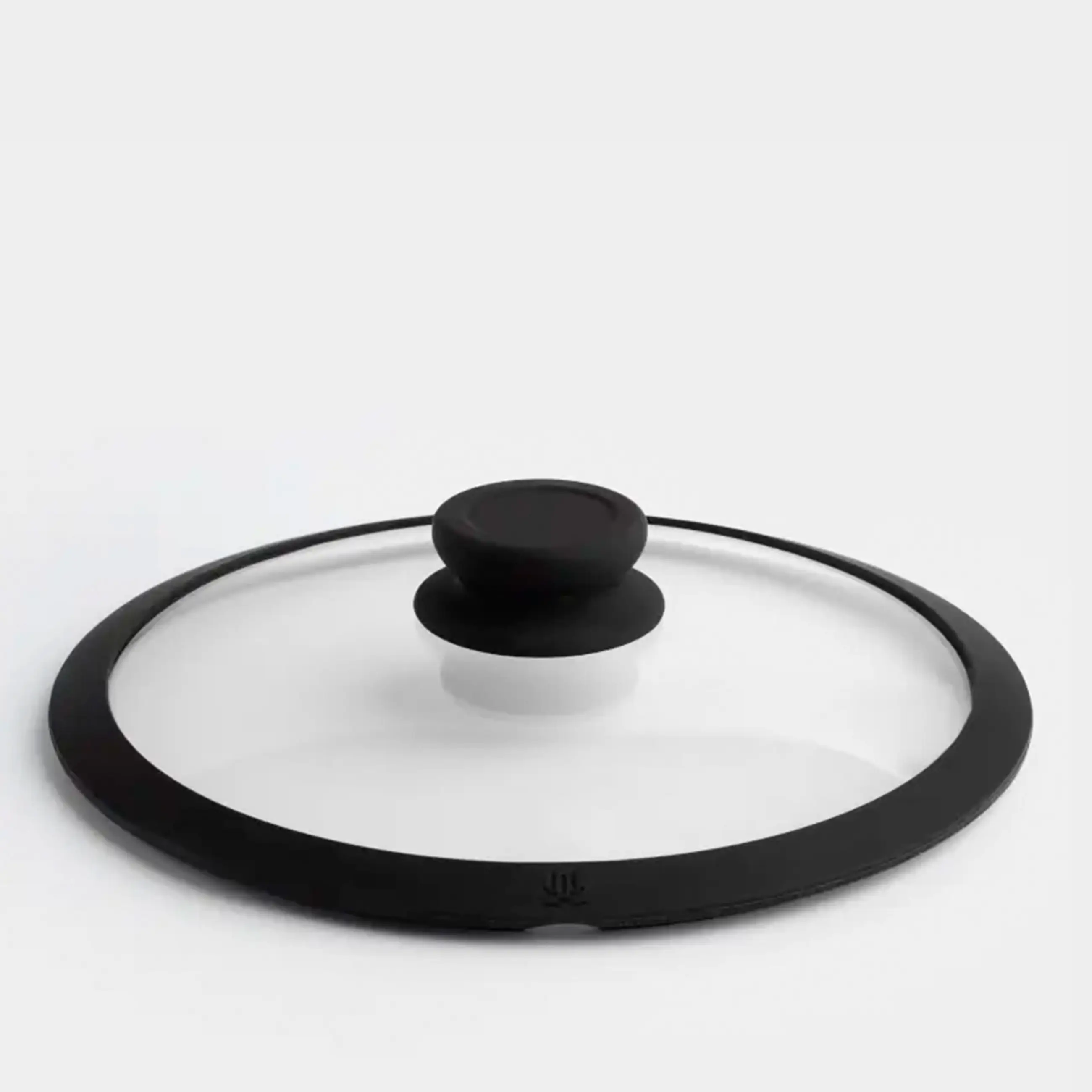 Lid, 24 cm, glass T / silicone, Solution accessory, image-0