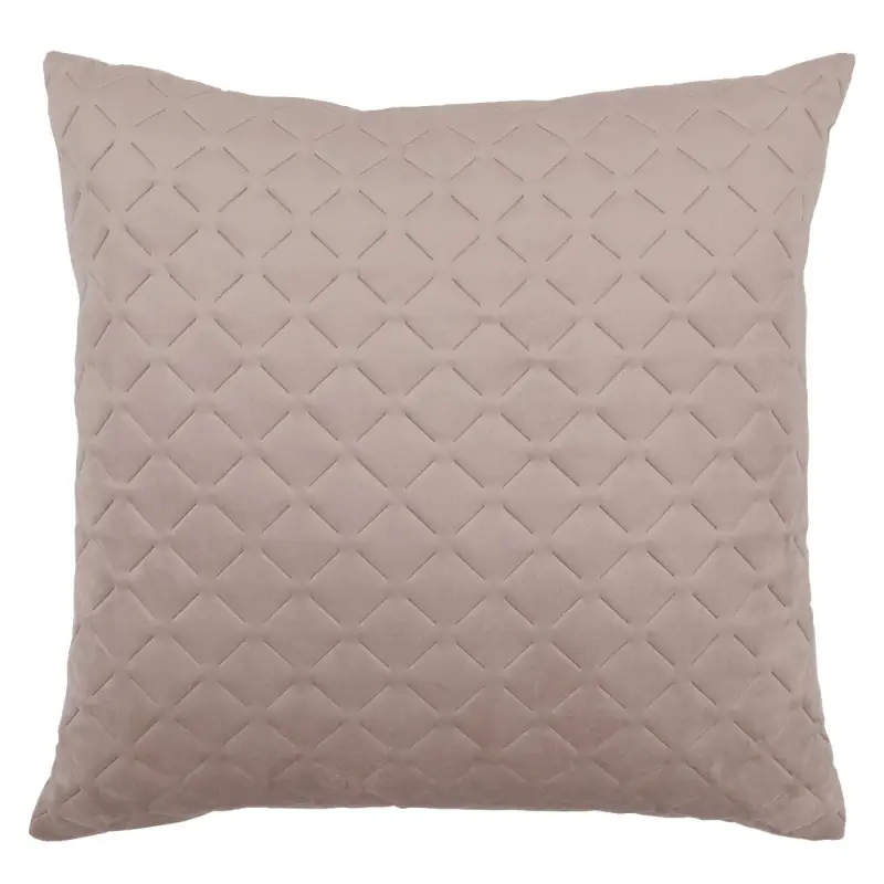 Decorative pillow, 45x45, quilted, corduroy, lilac, Rhombuses, Sewing