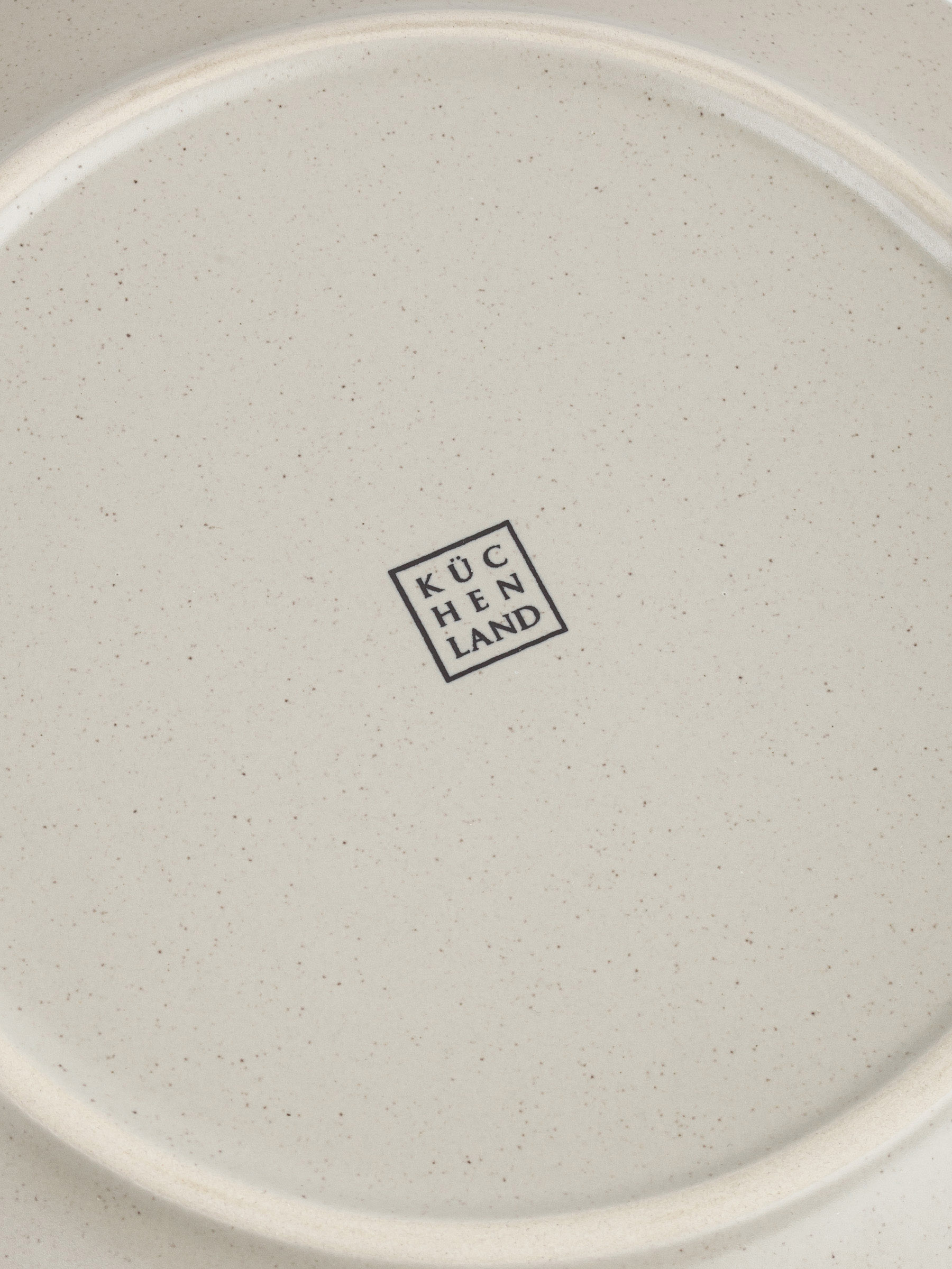 Snack plate, 23 cm, ceramic, beige, Crumpled effect, Crumple creme, image-5