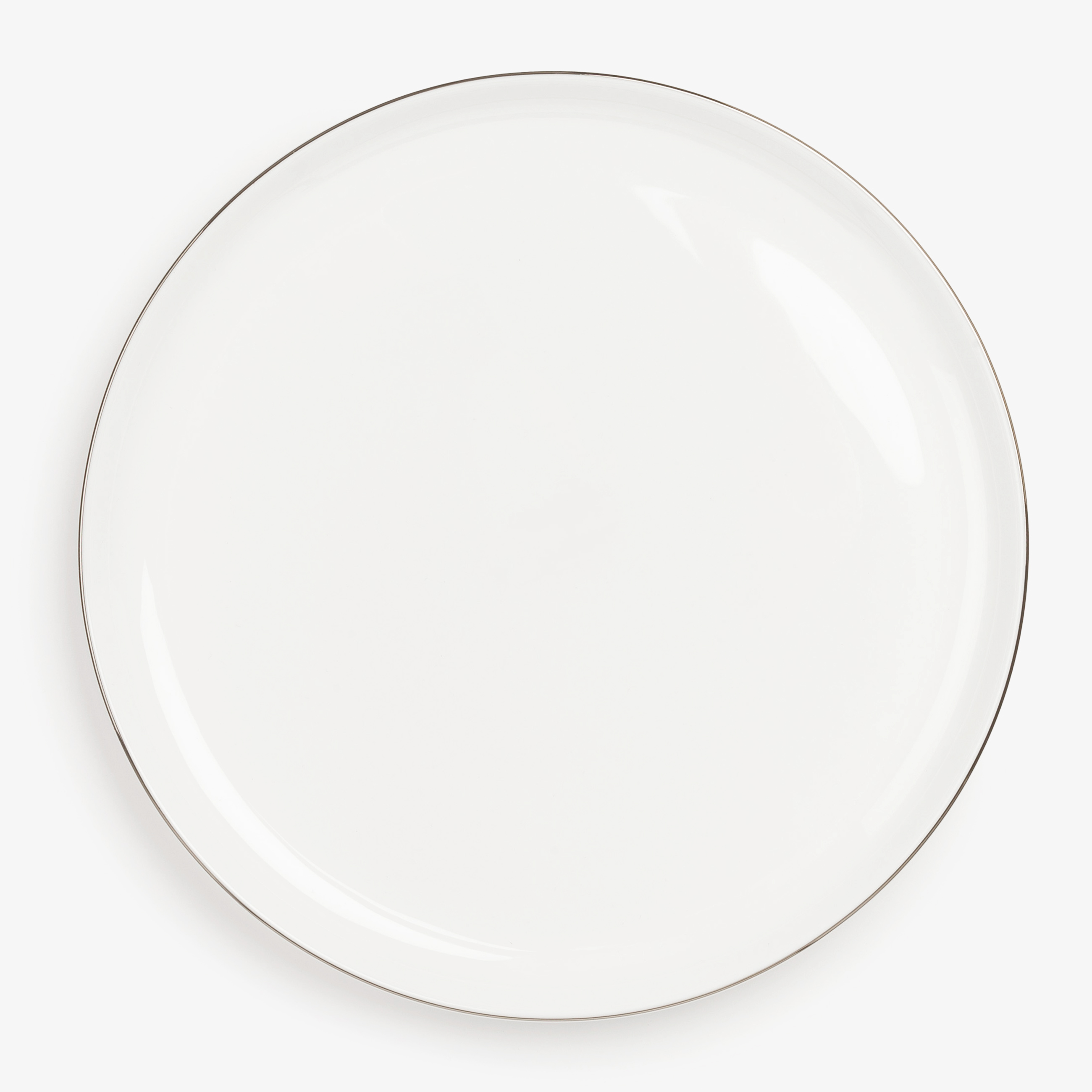 Snack plate, 24 cm, 2 pieces, porcelain F, Antarctica