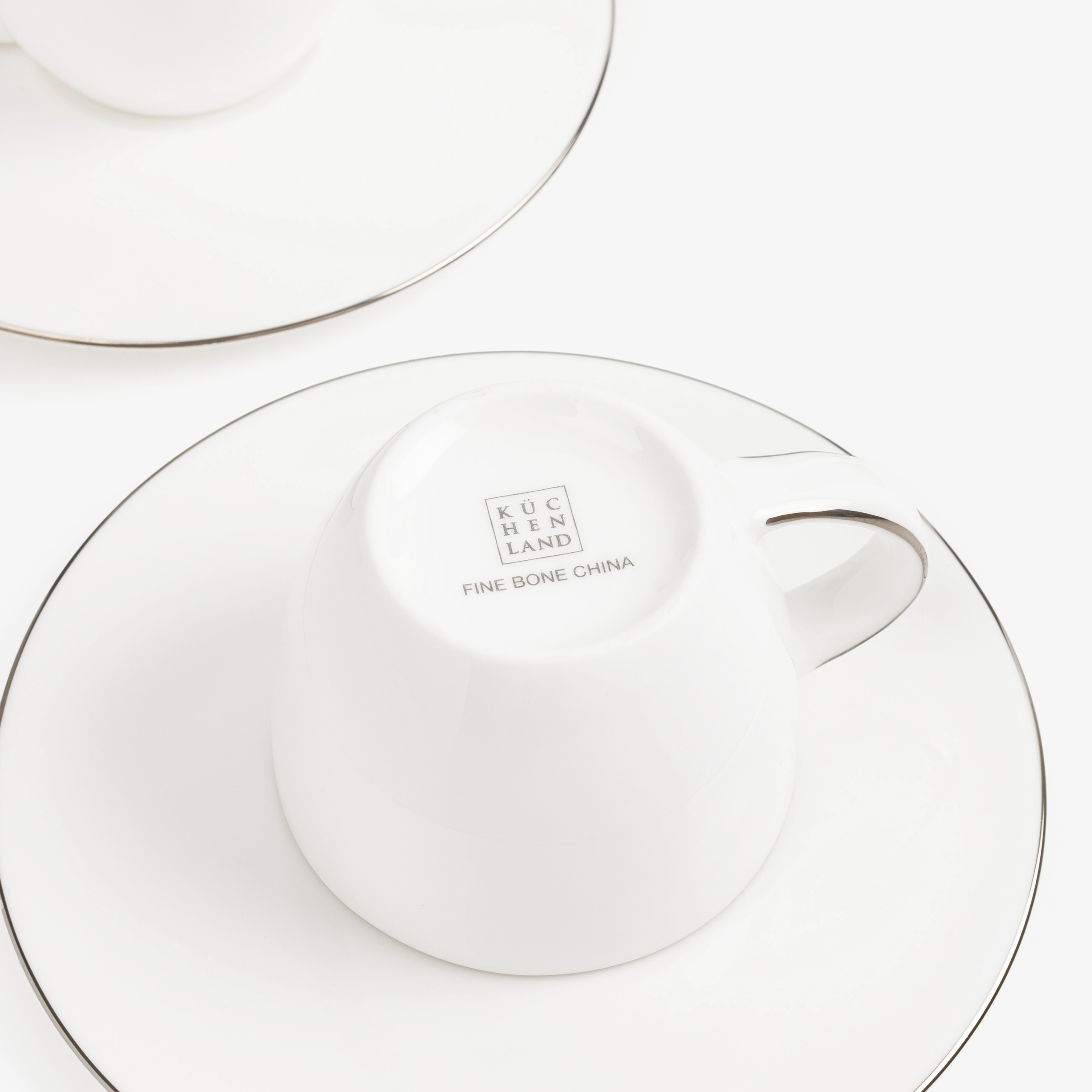 Coffee pair, 2 pers, 4 pr, 110 ml, porcelain F, Antarctica