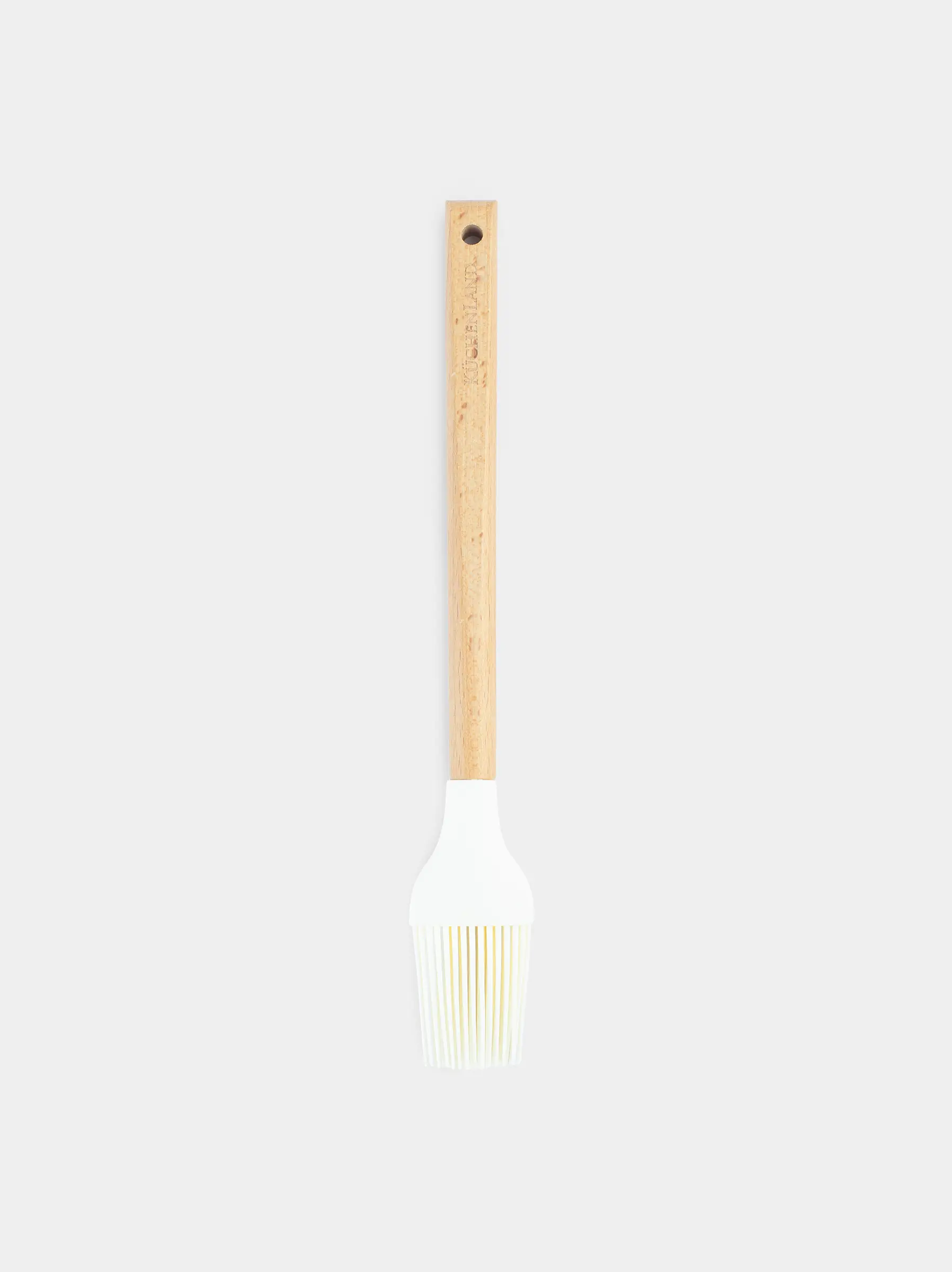 Cooking brush, 27 cm, silicone / wood, beige, Provence