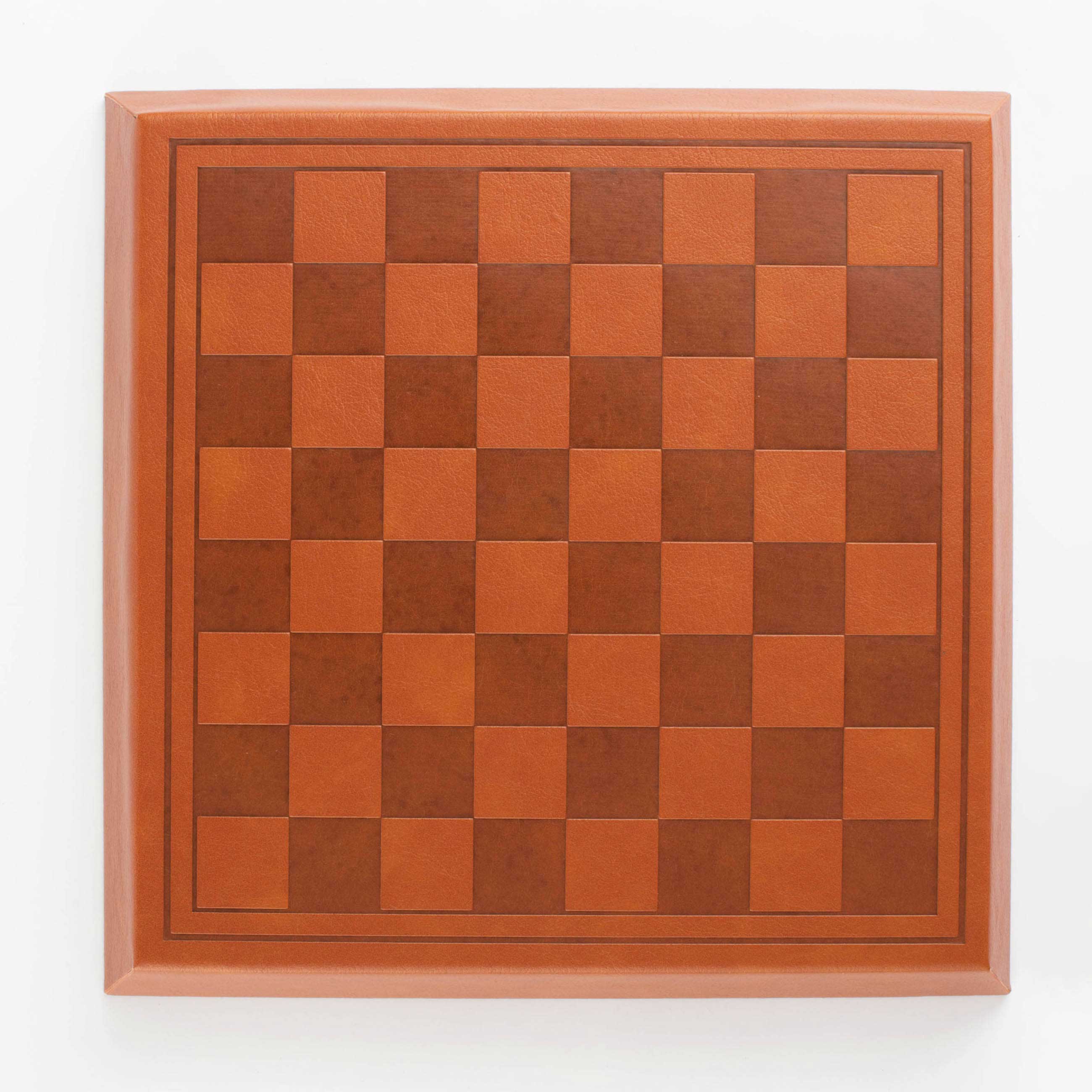 Board game, 19x19 cm, chess, PU leather / MDF, Hobby leather, image-3