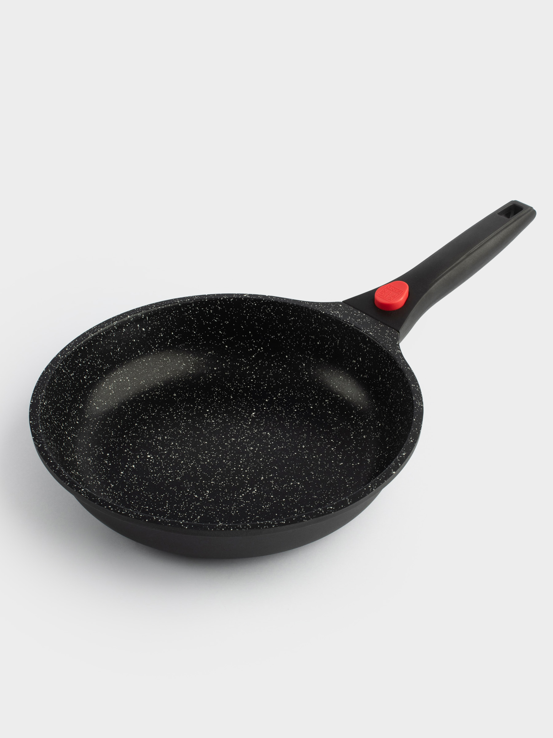 Frying pan, 24 cm, removable handle, coated, aluminum, Solution Red 2, image-1