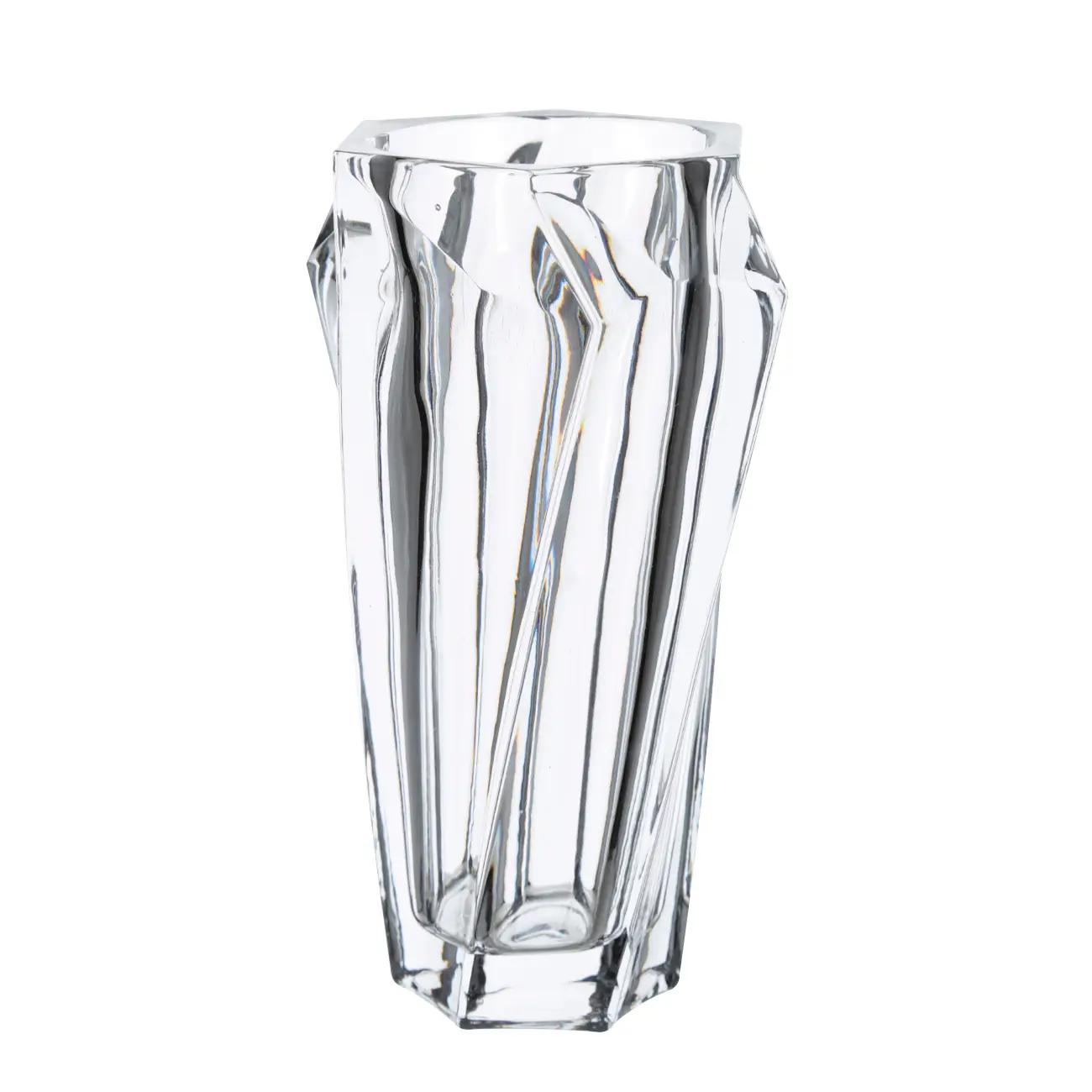 Flower vase, 24 cm, glass, Tulip, image-0