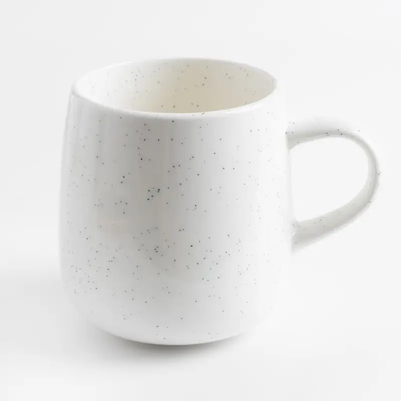 Mug, 500 ml, porcelain N, milk, Dots, Boho ,image-0