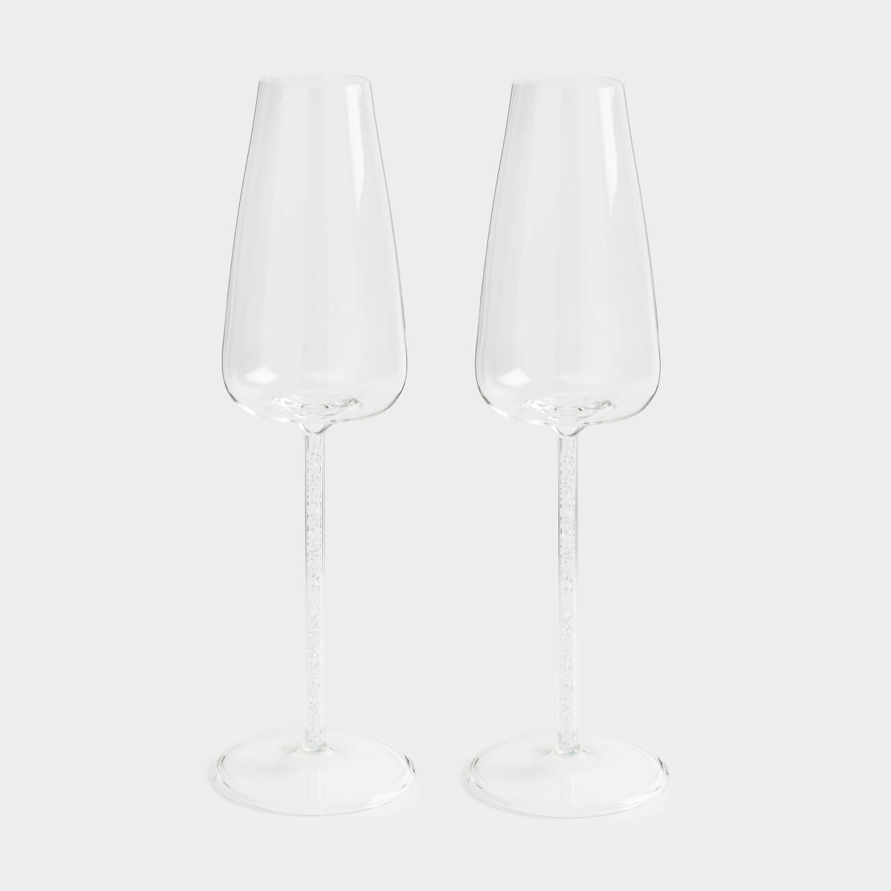 Drinking glass, 270 ml, 2 pcs, B glass / rhinestones, Sorento crystal, image-0