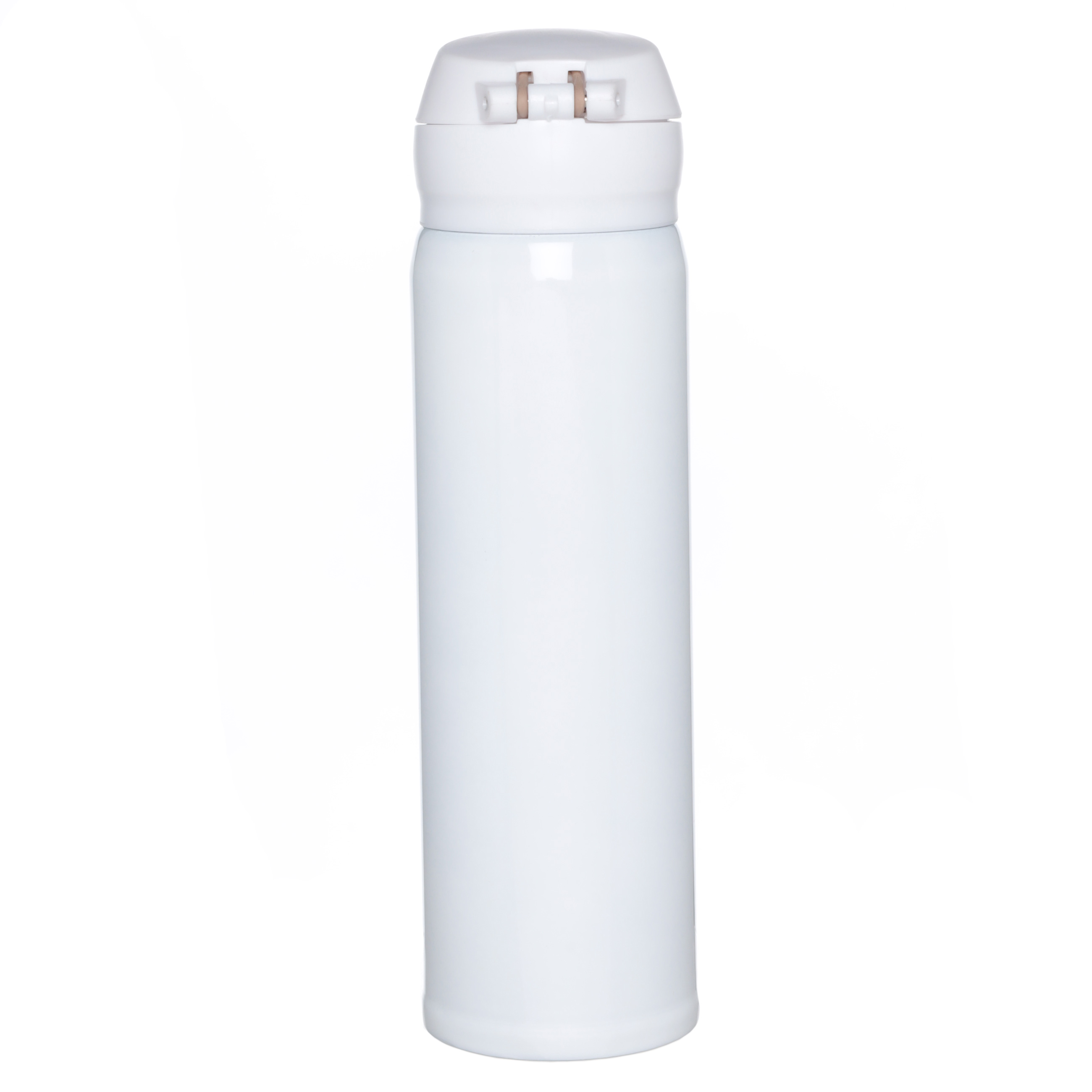 Thermocup, 500 ml, steel / plastic, white, Do what you love every day, Light, image-1